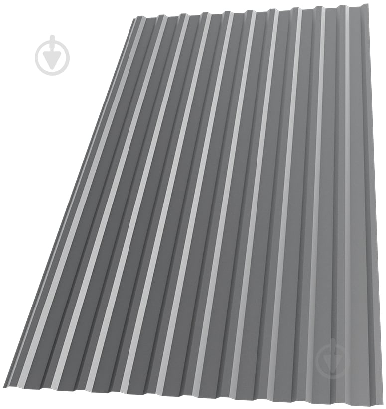 Профнастил оцинкованный Tile С-14 935x2000 мм цинк - фото 1