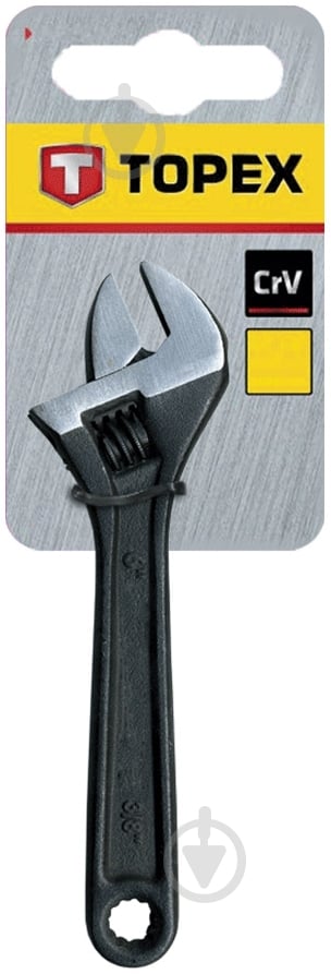 Ключ разводной Topex 35D556 - фото 2