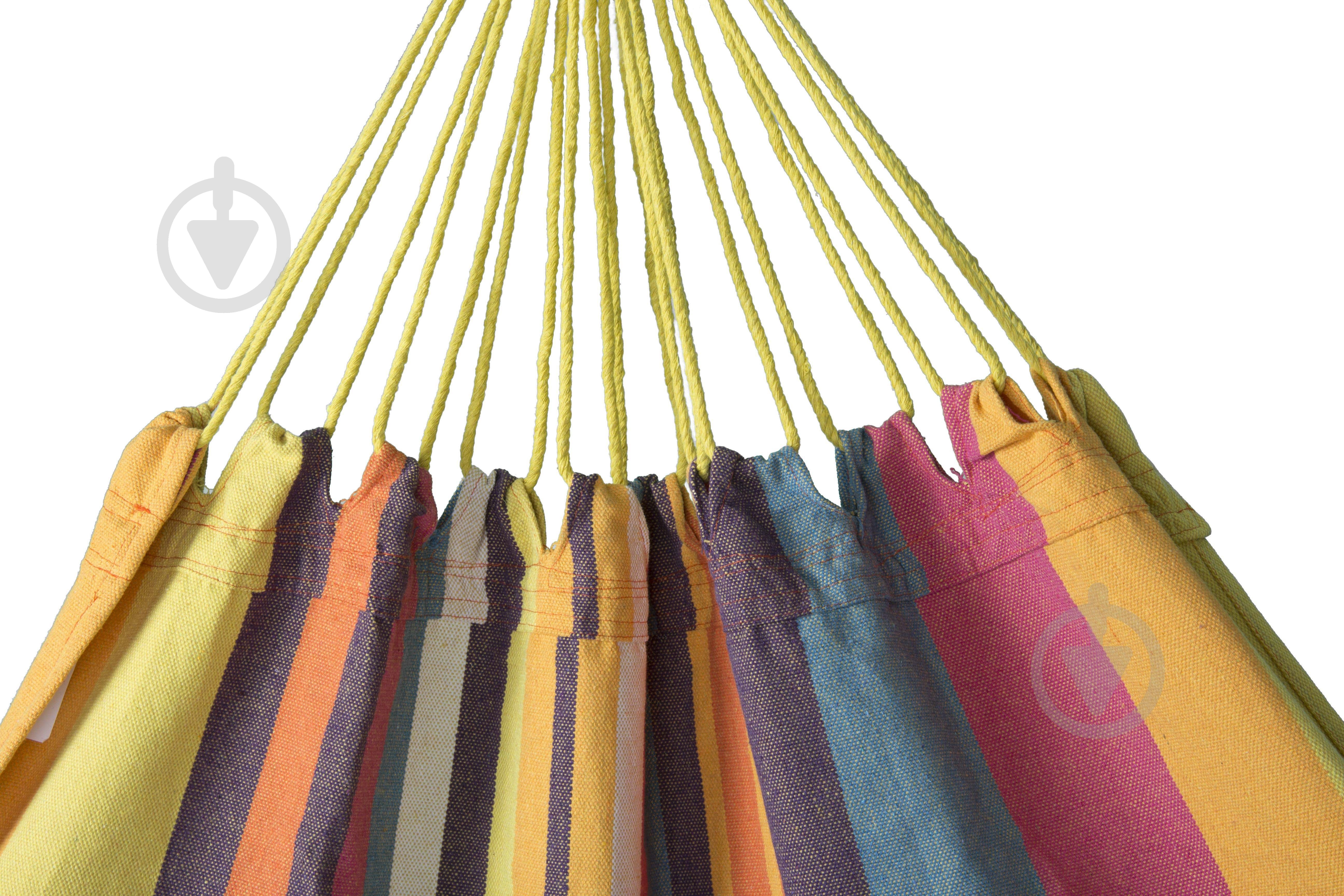 Гамак UP! (Underprice) хлопковый 71232 100x200 см в ассортименте - фото 2