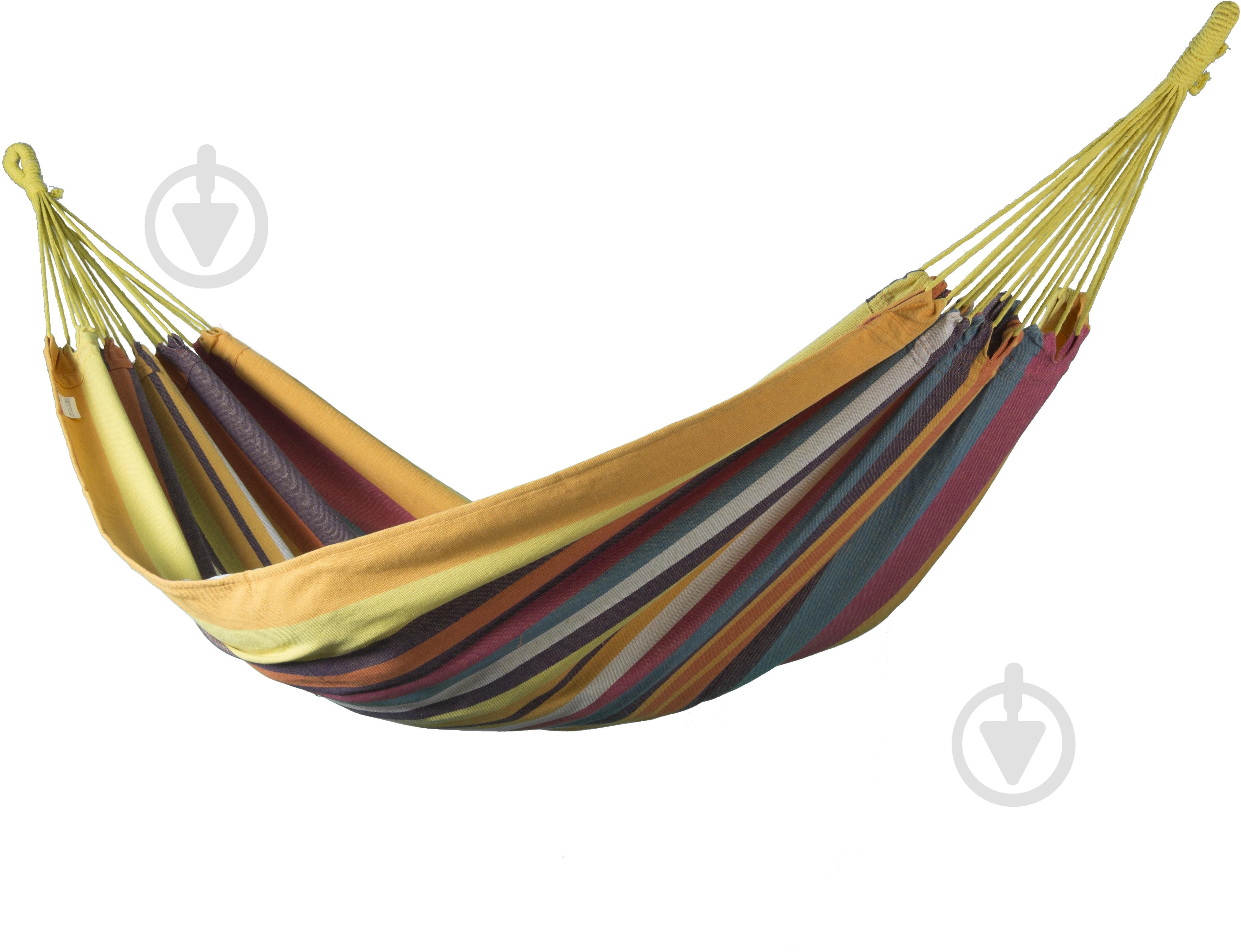 Гамак UP! (Underprice) хлопковый 71232 100x200 см в ассортименте - фото 1