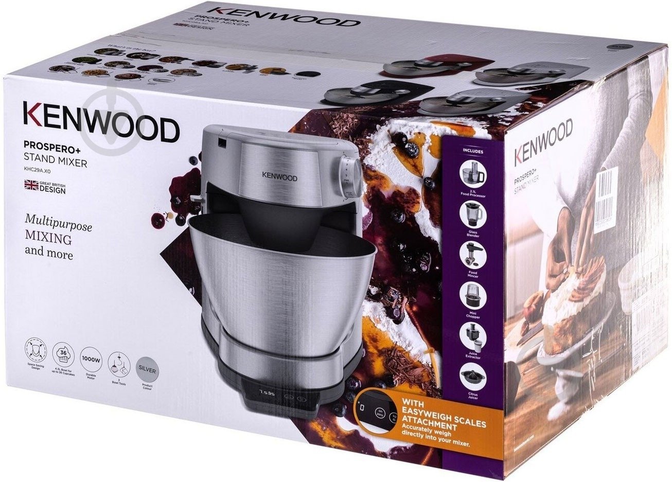 Кухонна машина Kenwood KHC29A.X0SI - фото 7