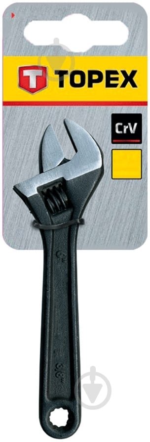 Ключ разводной Topex 35D558 - фото 6