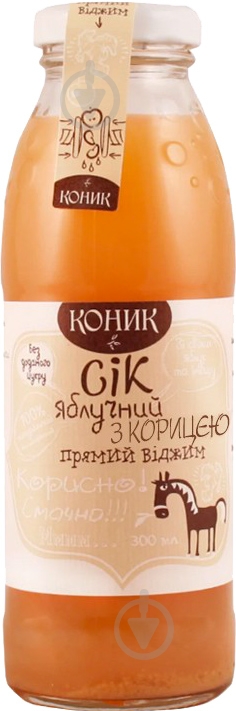 Сок Яблочный с корицей (4820157451069) 0,3л - фото 1