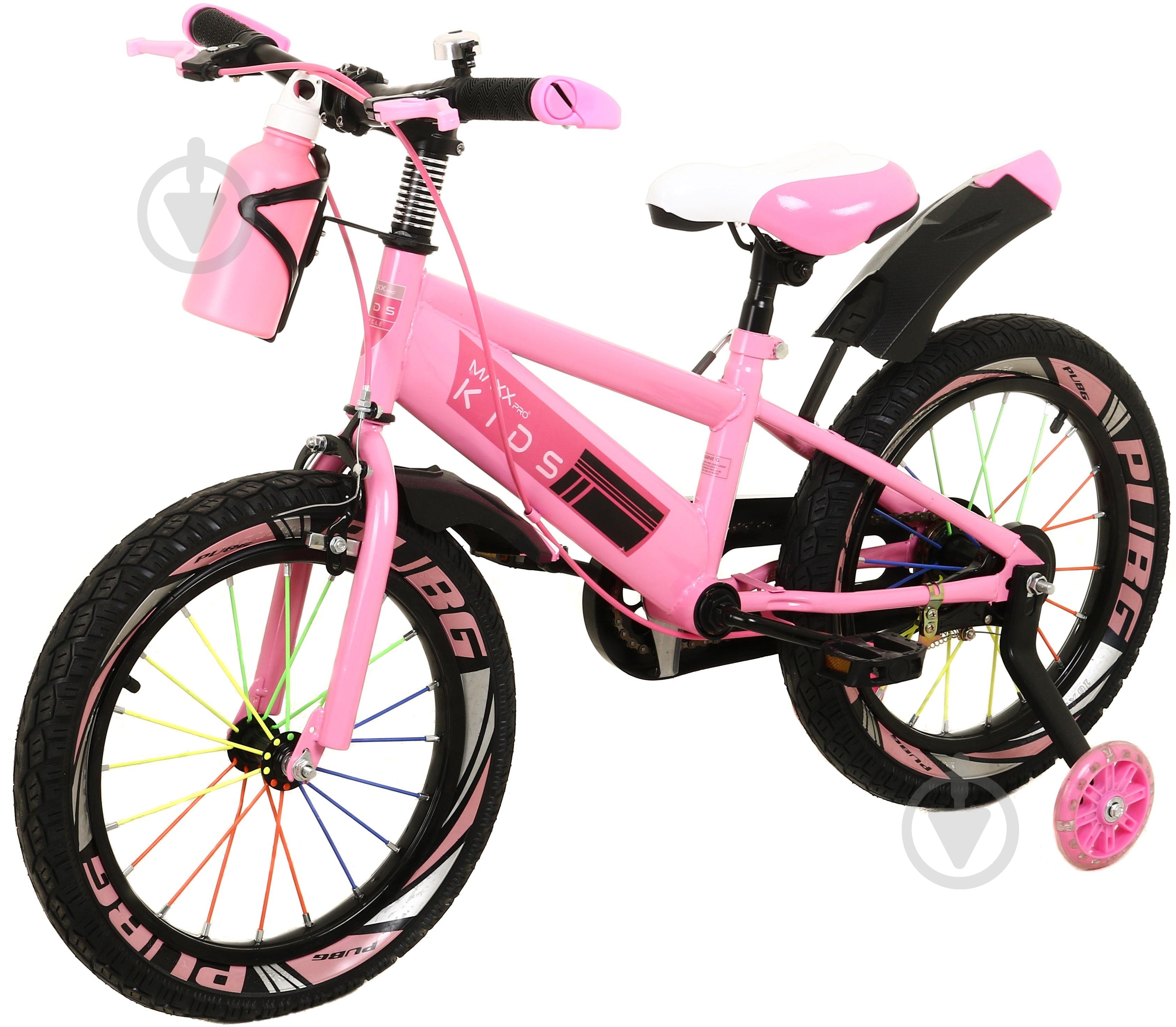Велосипед детский MaxxPro kids 16' CT24016 розовый - фото 2 Велосипед детский MaxxPro kids 16' CT24016 розовый - фото 2