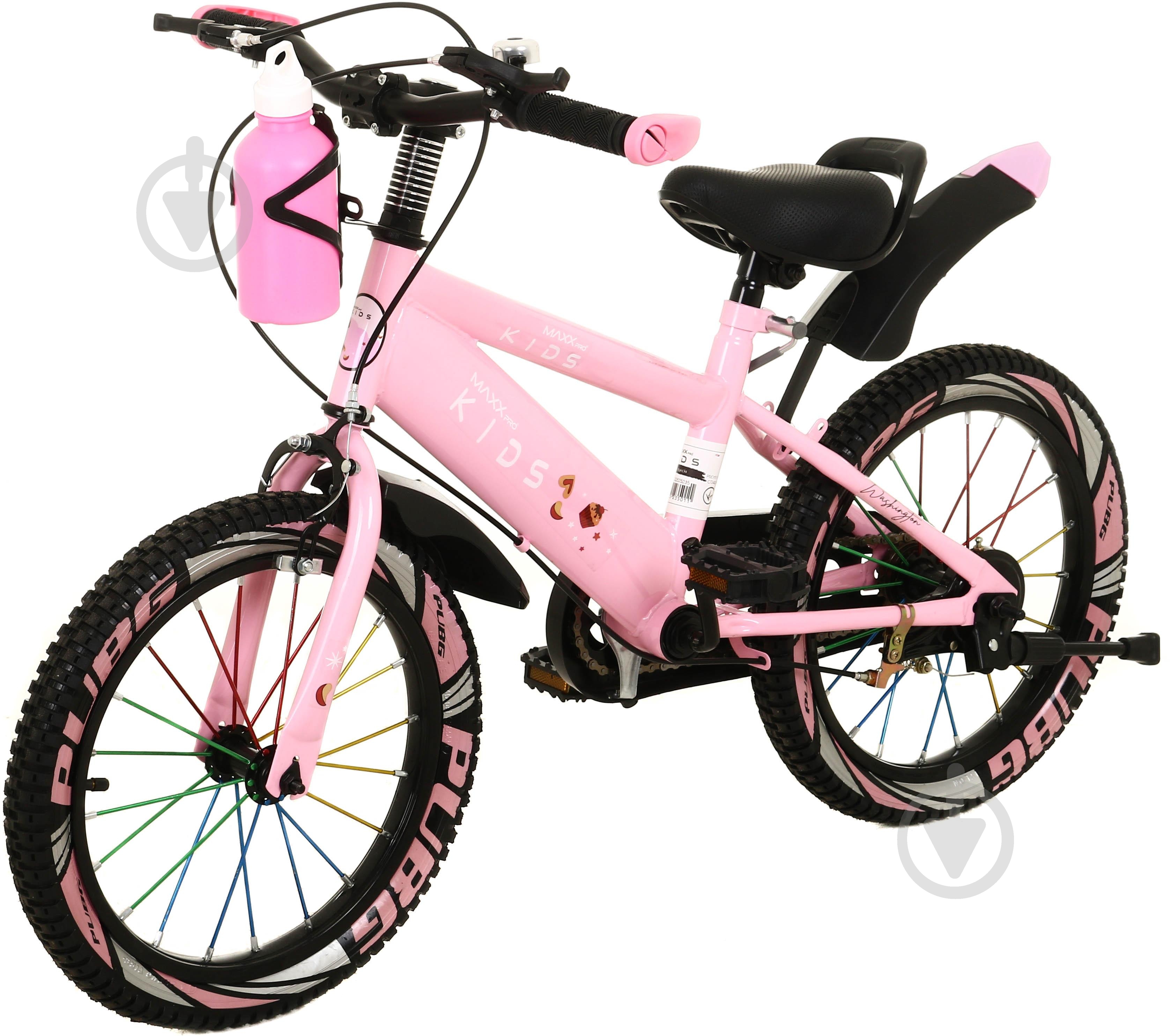 Велосипед детский MaxxPro kids 16' CT24016 розовый - фото 1 Велосипед детский MaxxPro kids 16' CT24016 розовый - фото 1