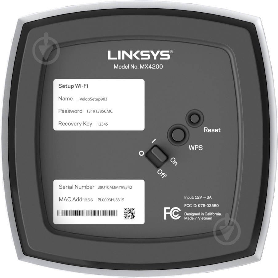 Wi-Fi-система Linksys Velop MX12600 (MX12600-EU) - фото 7 Wi-Fi-система Linksys Velop MX12600 (MX12600-EU) - фото 7
