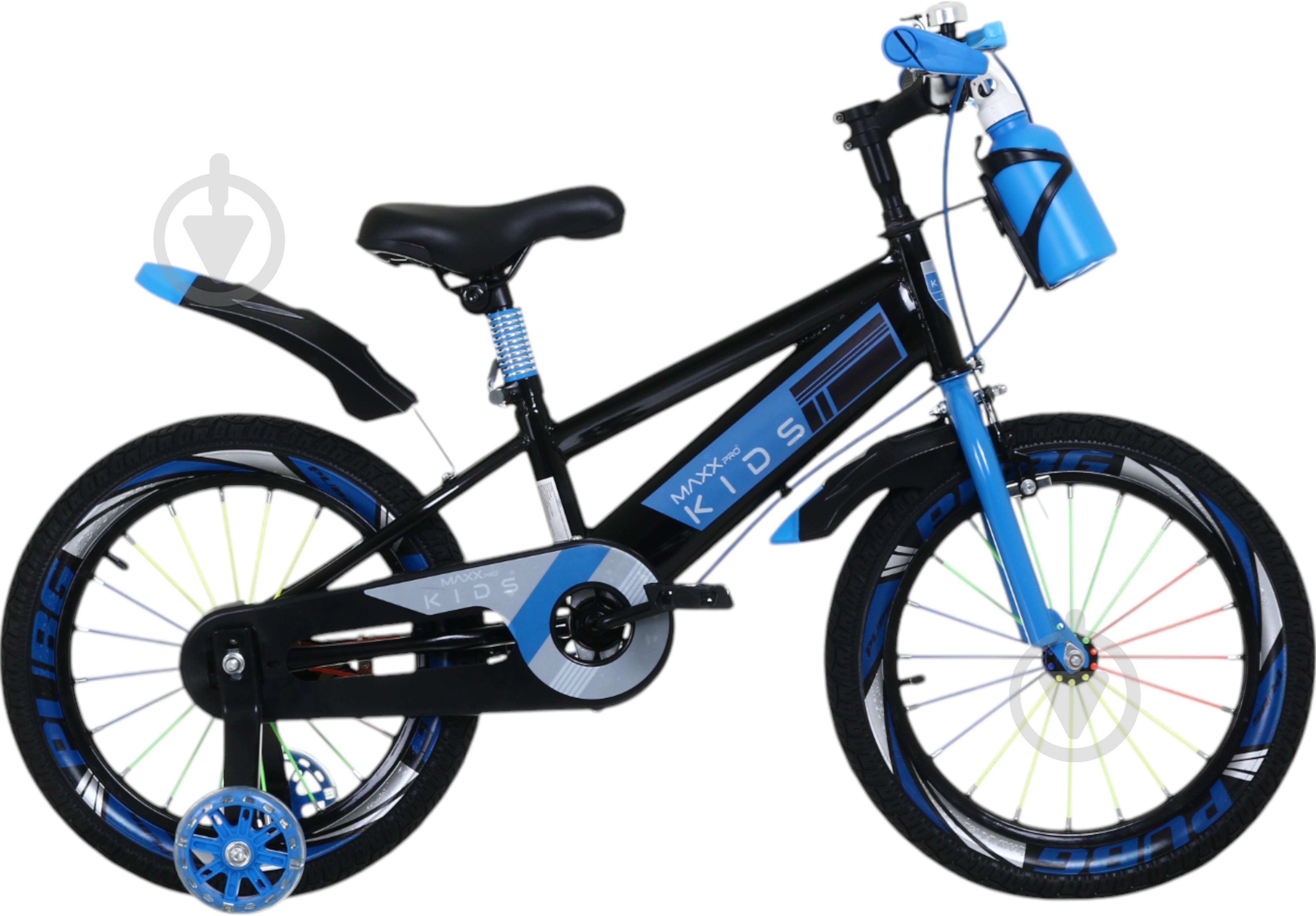 Велосипед детский MaxxPro kids 16' CT24001 голубой - фото 2 Велосипед детский MaxxPro kids 16' CT24001 голубой - фото 2