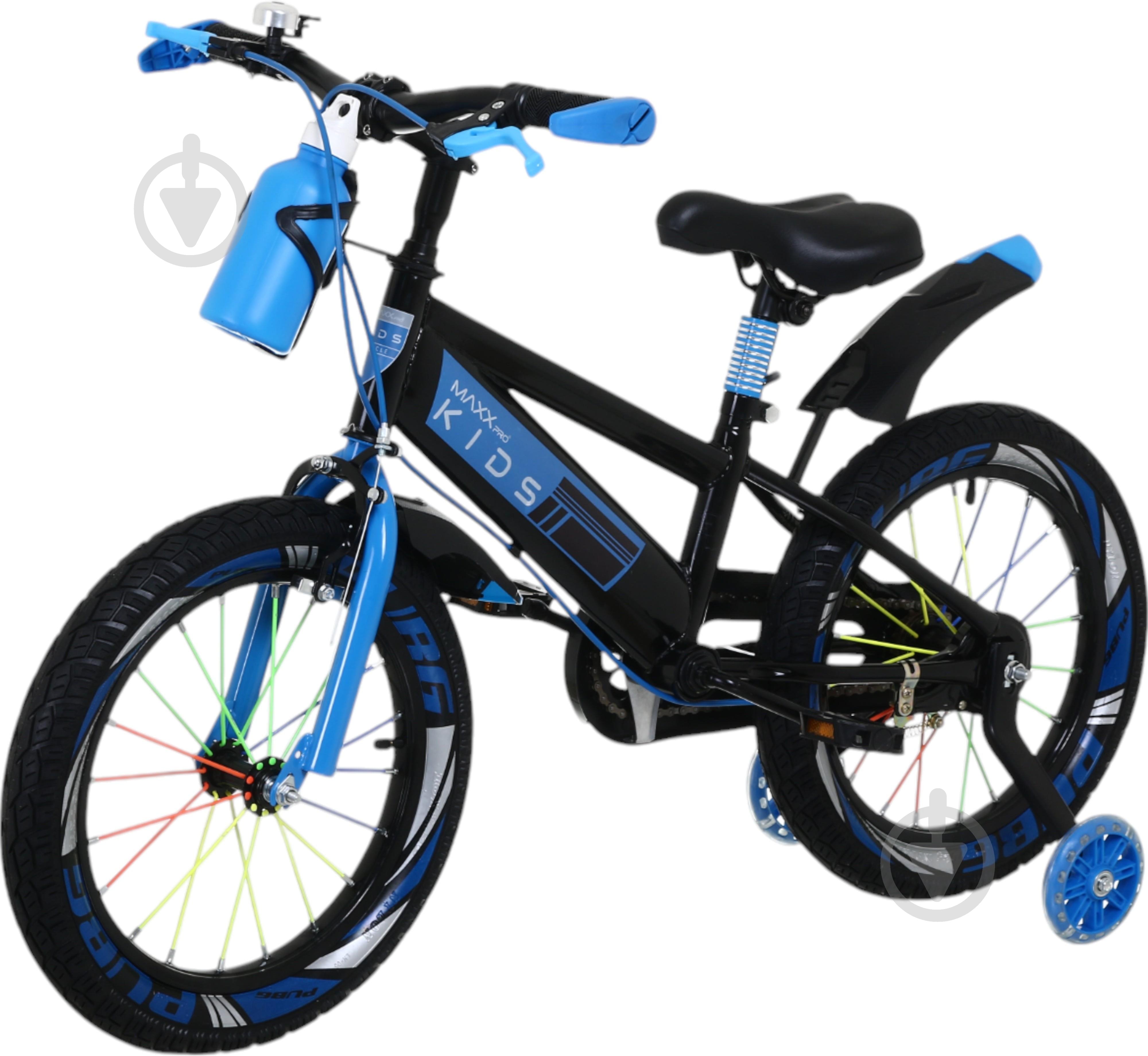 Велосипед детский MaxxPro kids 16' CT24001 голубой - фото 1 Велосипед детский MaxxPro kids 16' CT24001 голубой - фото 1