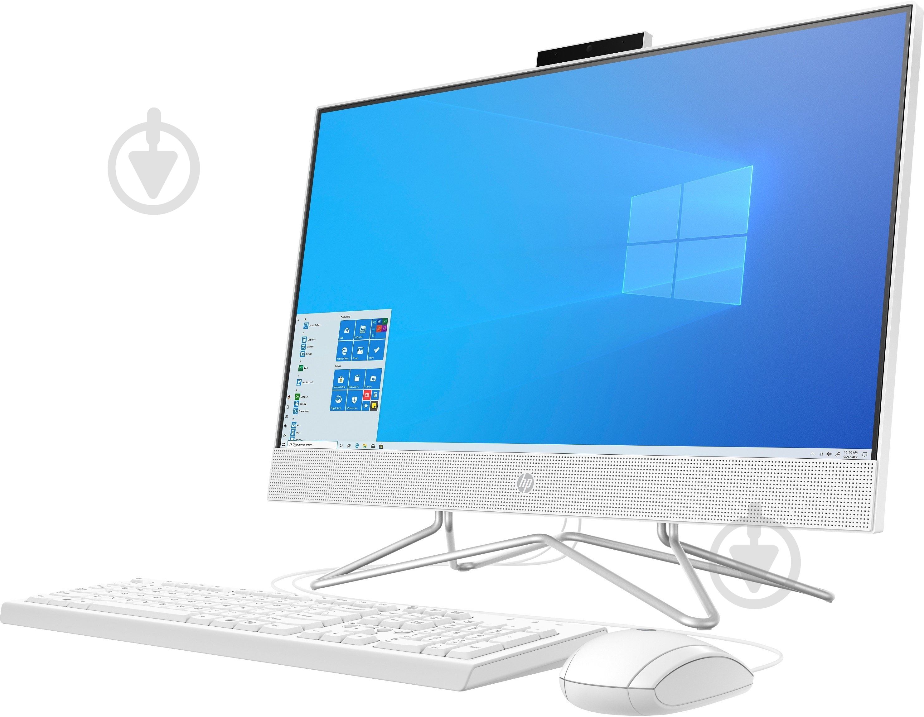 Моноблок HP All-in-One 23,8 (426F9EA) white - фото 3