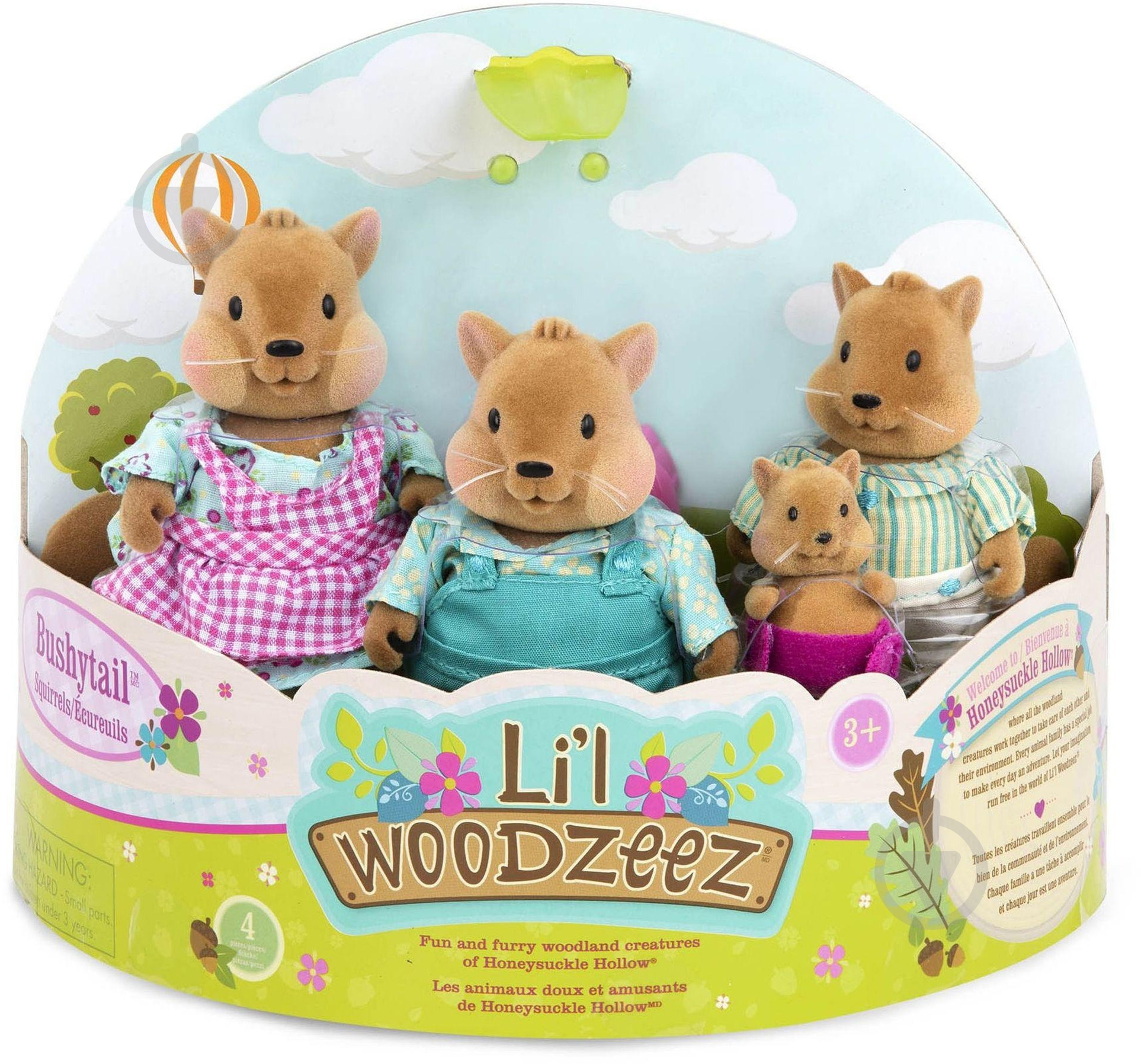 ᐉ Ігровий набір Li`l Woodzeez Сім'я Білок 6008Z • Краща ціна в