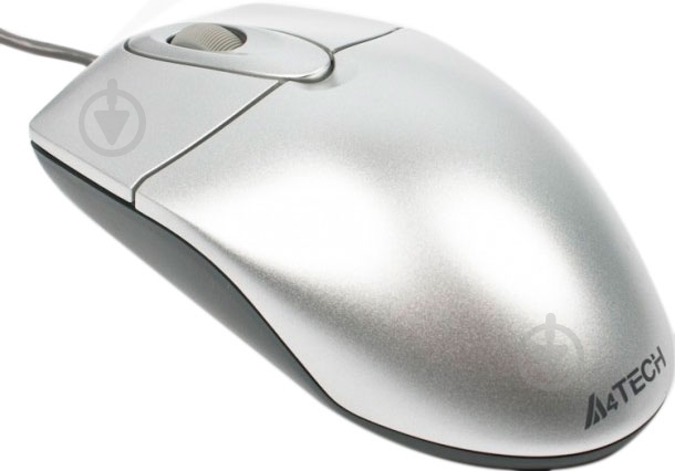 Миша A4Tech OP-720 PS/2 Silver - фото 2