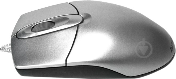 Миша A4Tech OP-720 USB Silver - фото 4