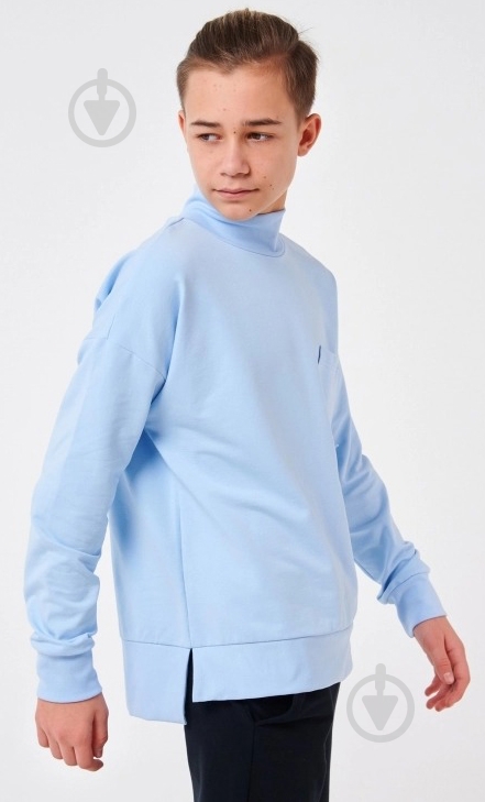 Джемпер для хлопчика Smil р.146 блакитний 116570 - фото 4
