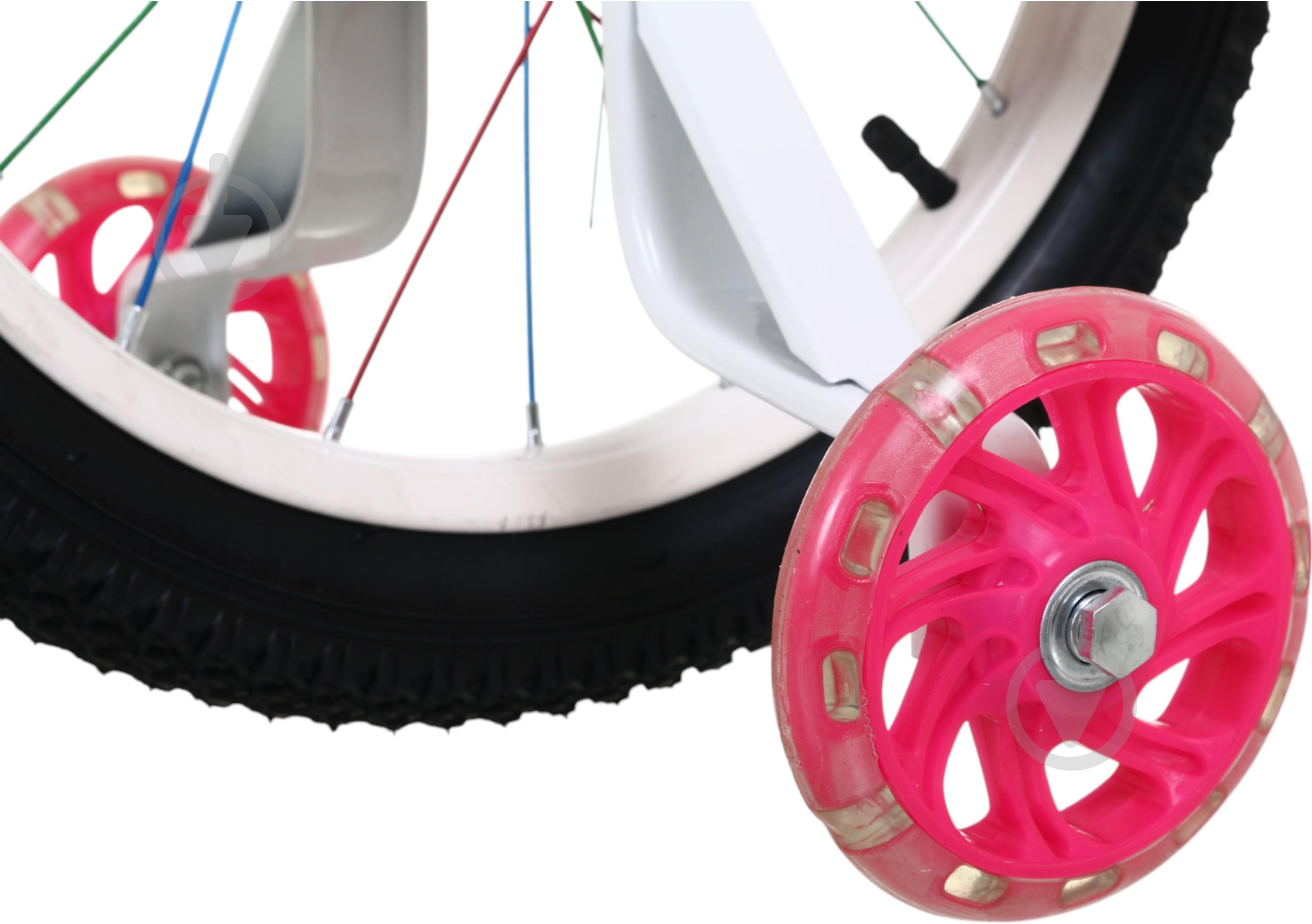 Велосипед дитячий MaxxPro kids 16' KQ-10 фуксія - фото 7