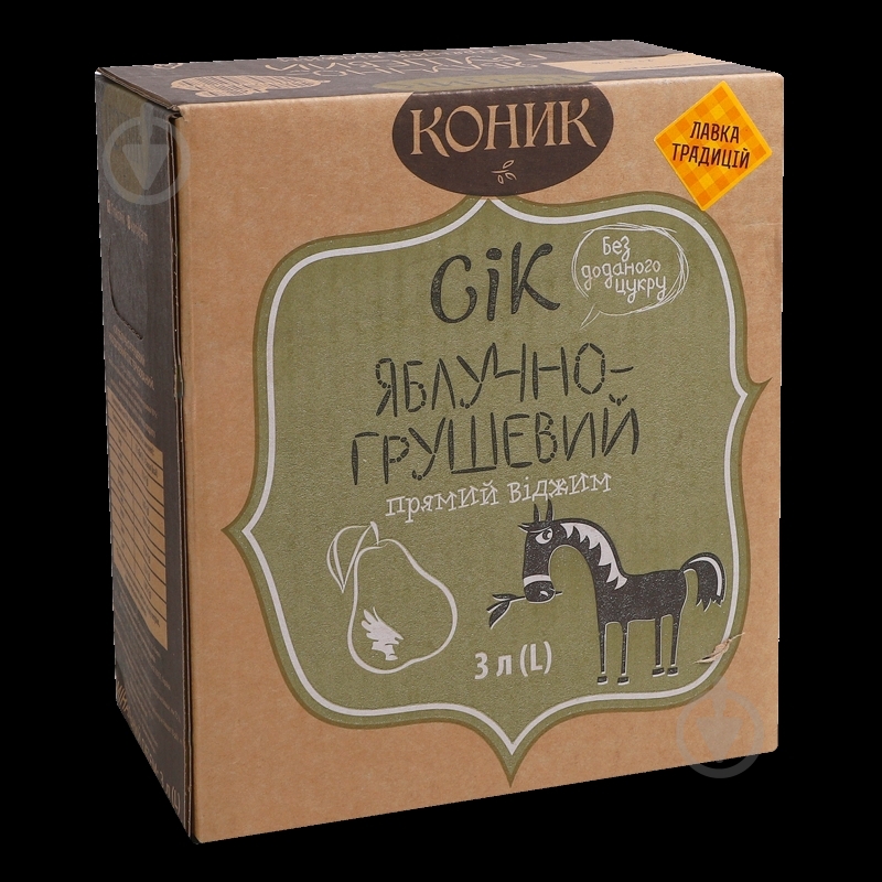 Сок КОНИК яблочно-грушевый 3 л - фото 4