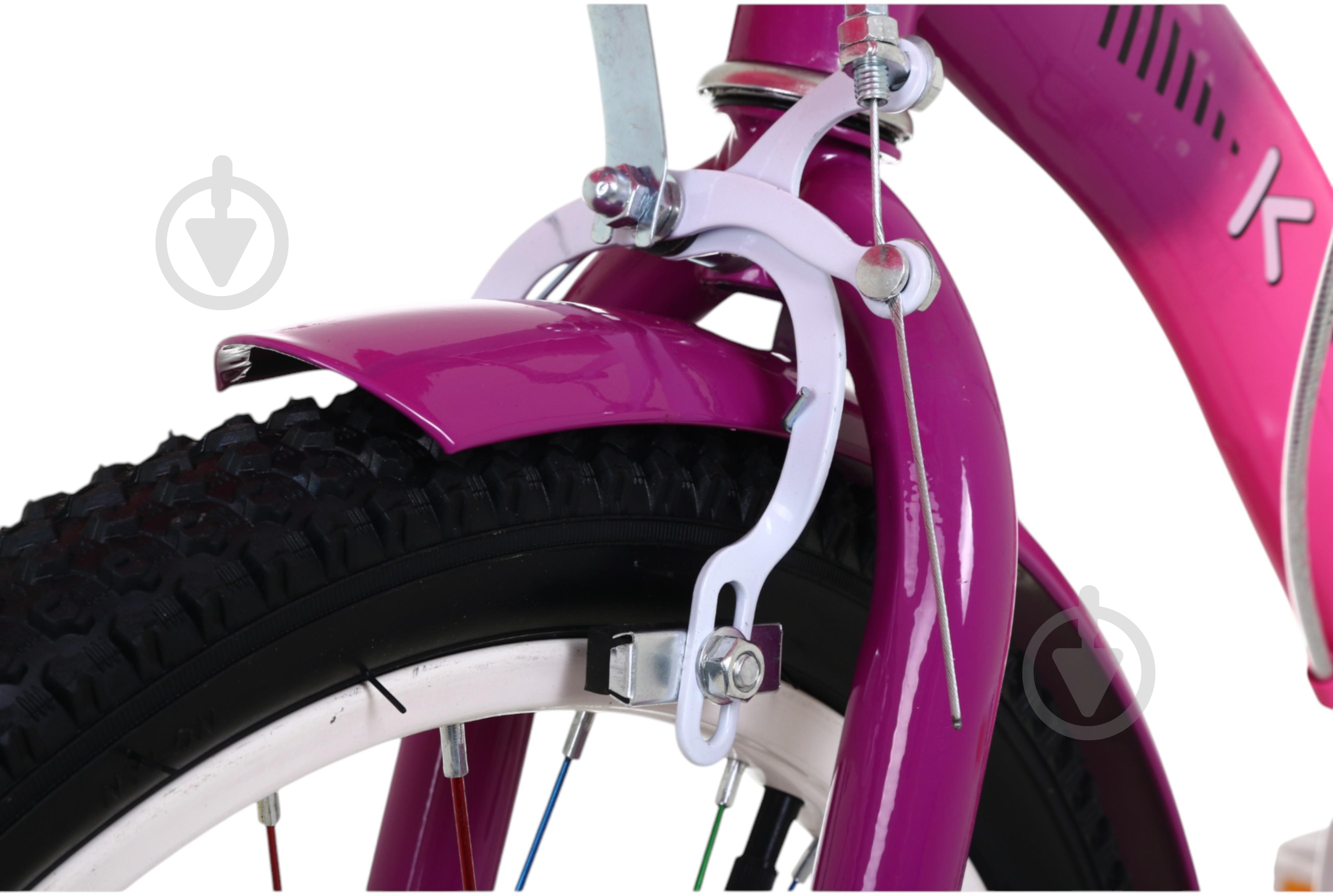 Велосипед дитячий MaxxPro kids 18' KQ-10 фуксія - фото 5