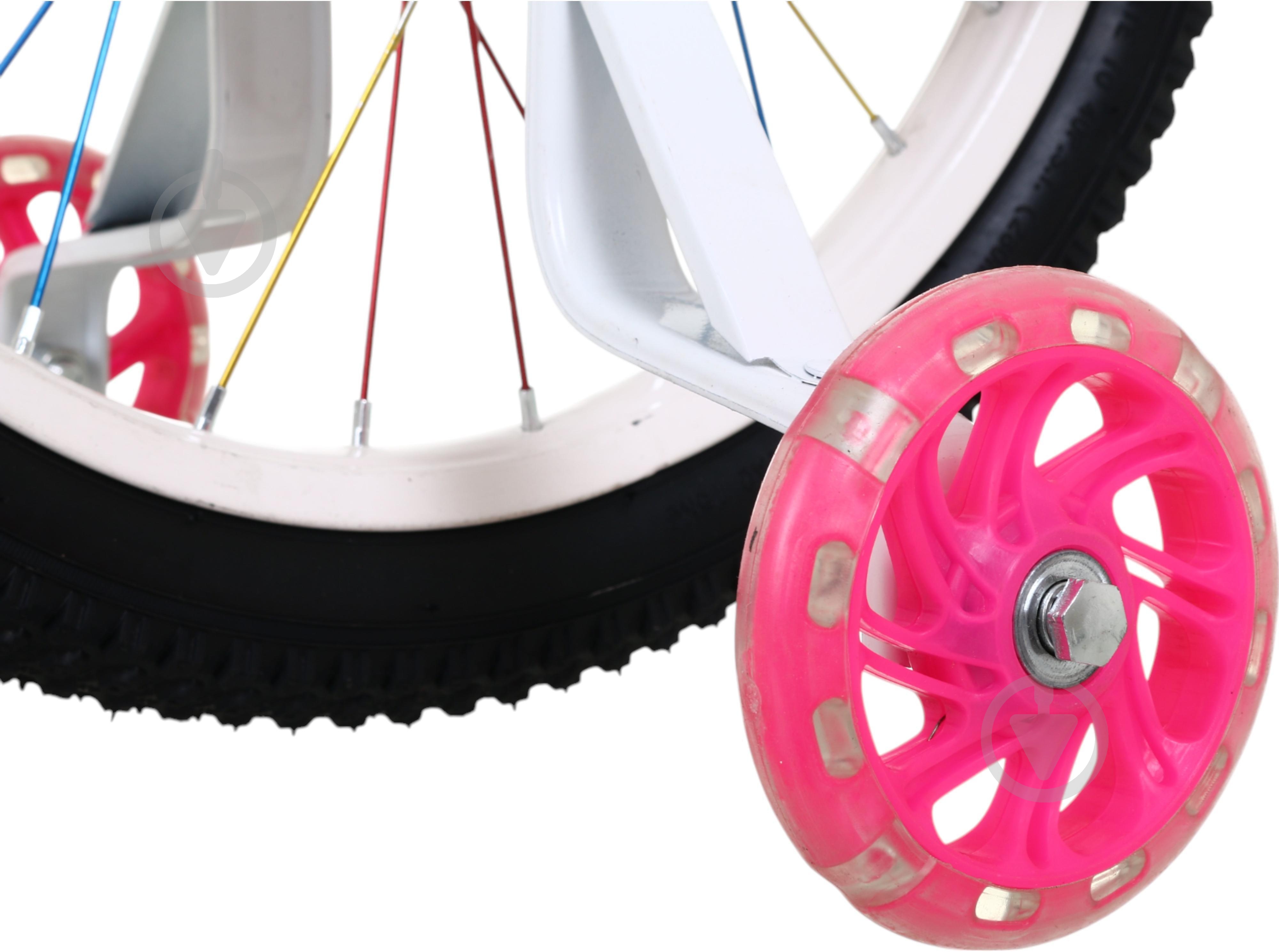 Велосипед дитячий MaxxPro kids 18' KQ-10 фуксія - фото 8