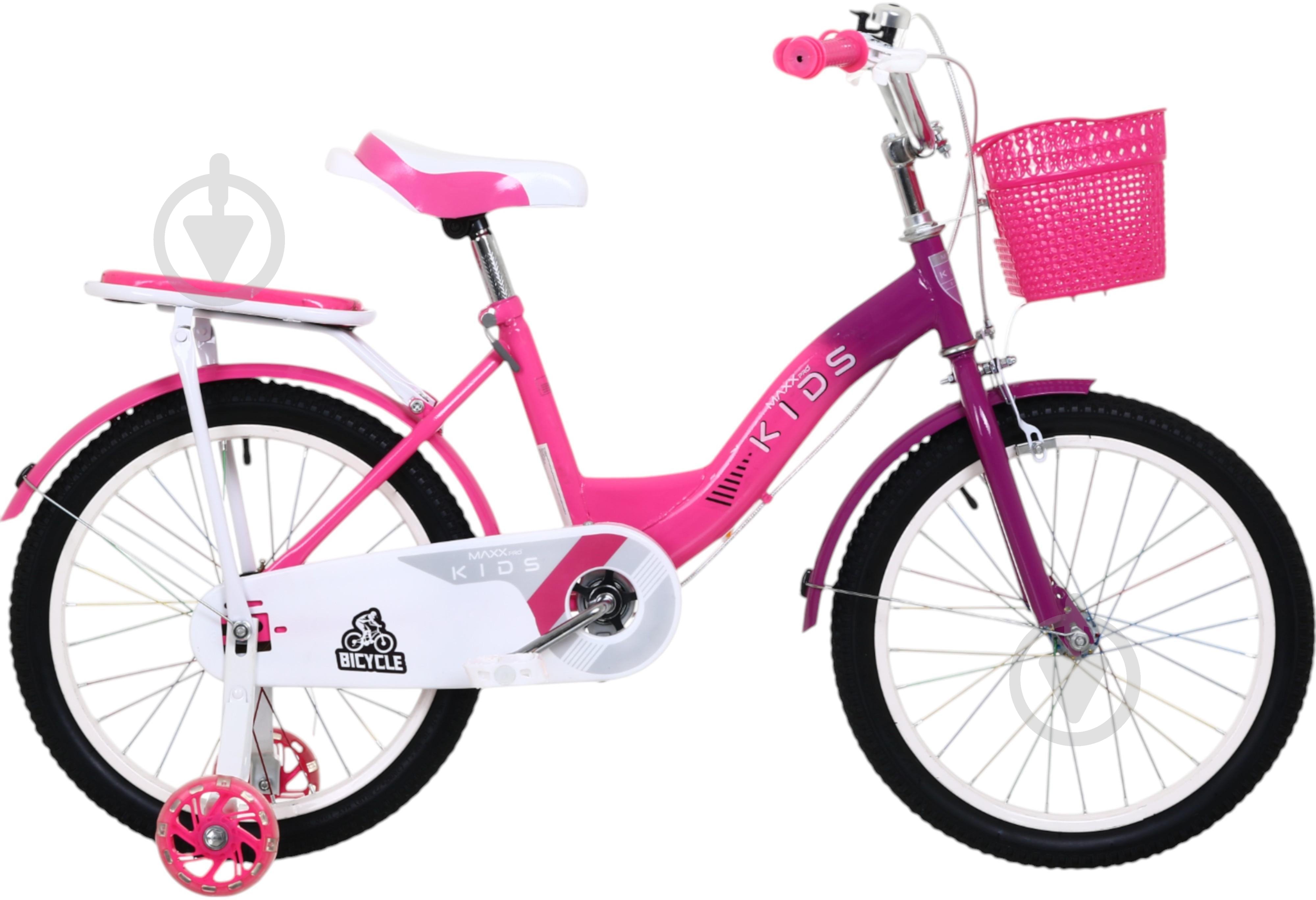 Велосипед дитячий MaxxPro kids 18' KQ-10 фуксія - фото 2