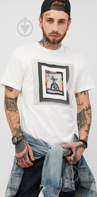 Футболка YAPPI MW1264 р.XL білий - фото 1