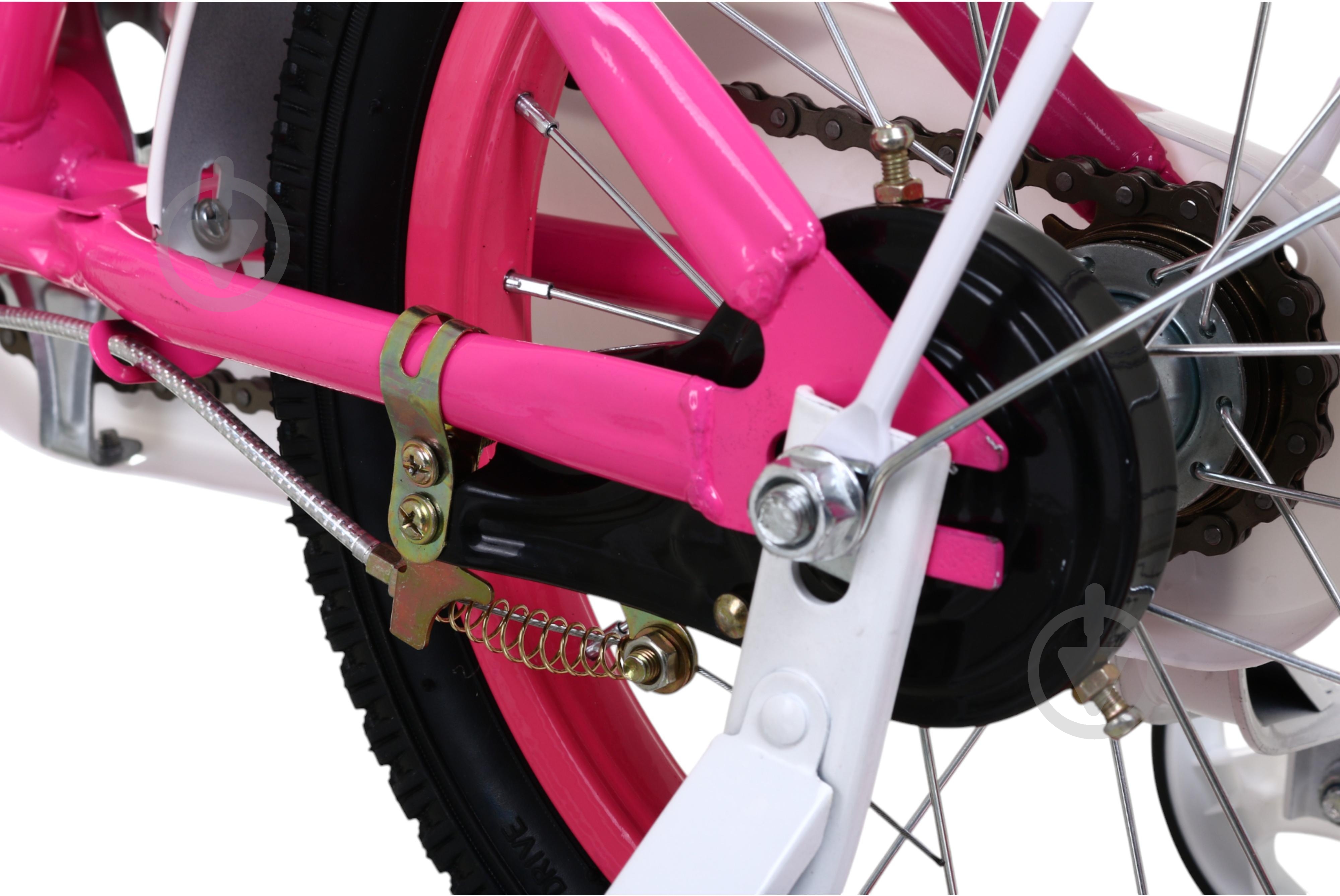 Велосипед дитячий MaxxPro kids 14' KQ-09 рожевий - фото 10