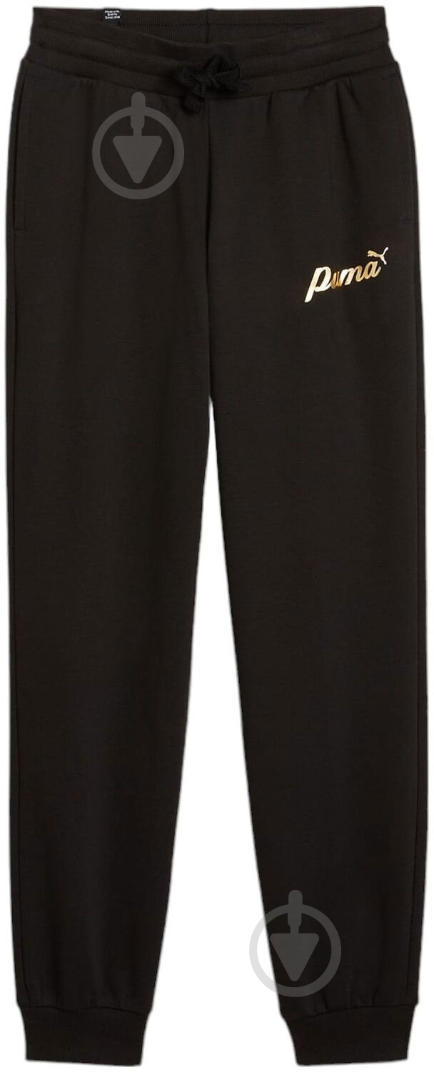 Брюки Puma ESS+ Script 68279901 р. 152 черный - фото 1