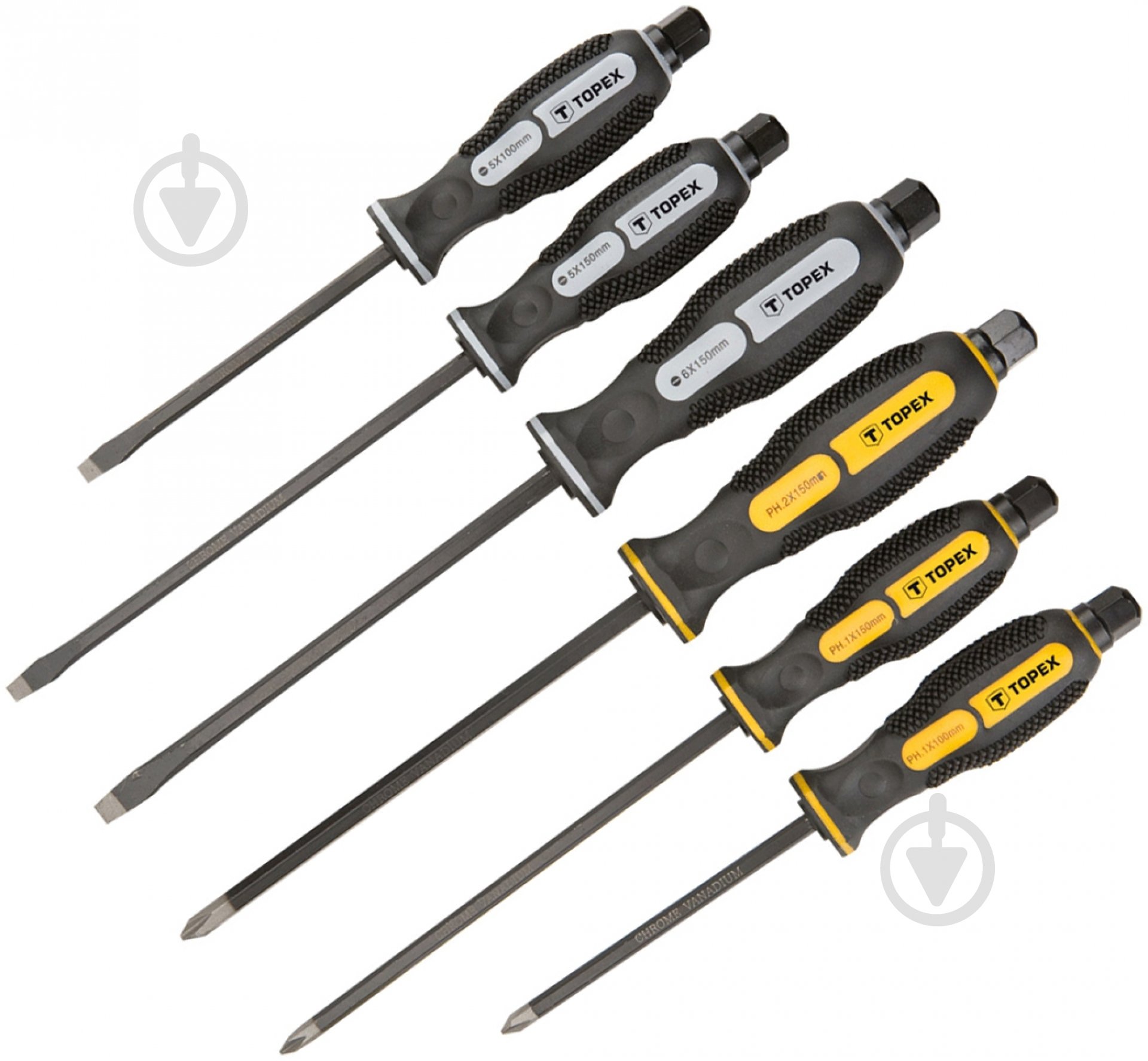 Набор отверток Topex 39D506 - фото 1 Набор отверток Topex 39D506 - фото 1