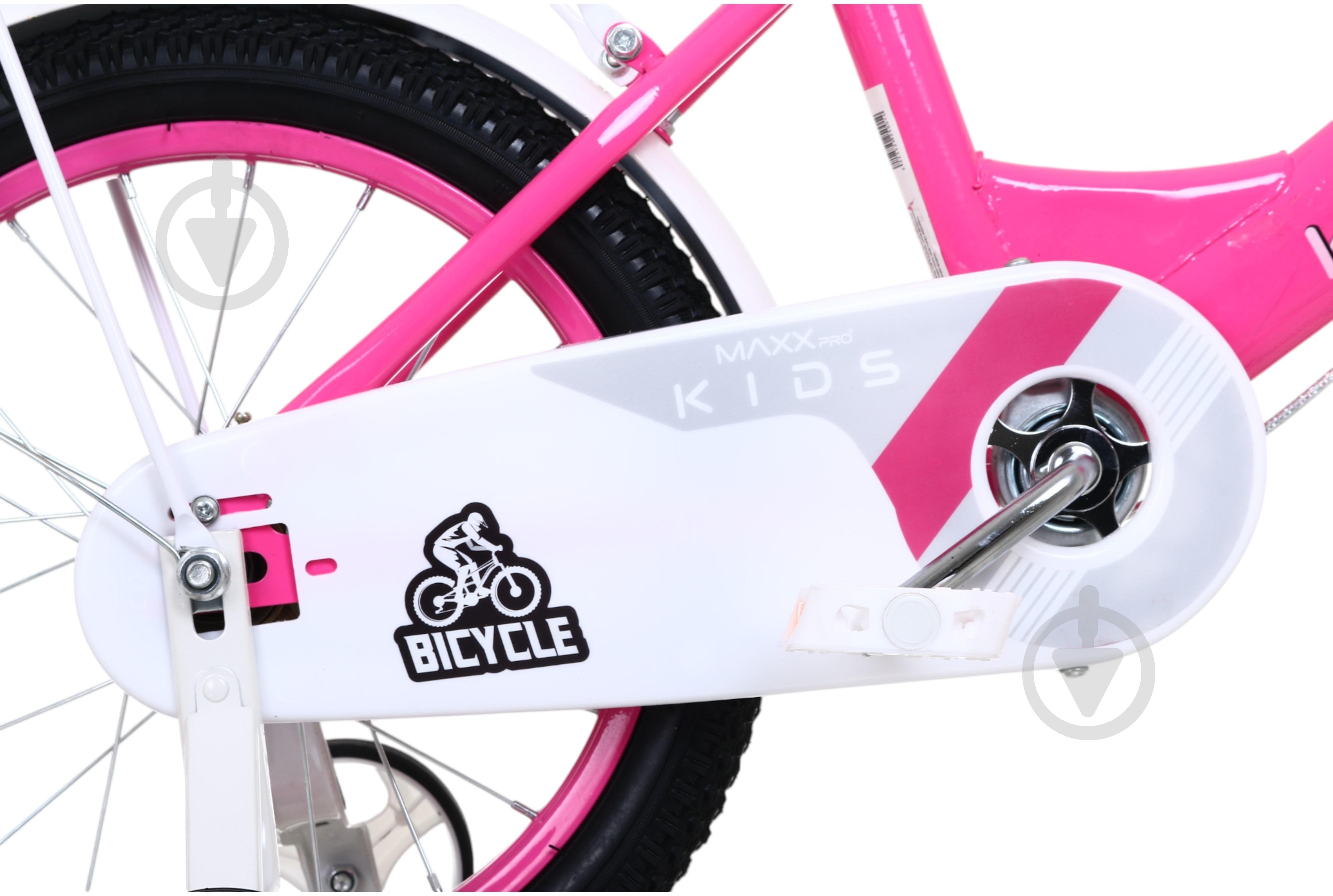 Велосипед дитячий MaxxPro kids 16' KQ-09 рожевий - фото 3