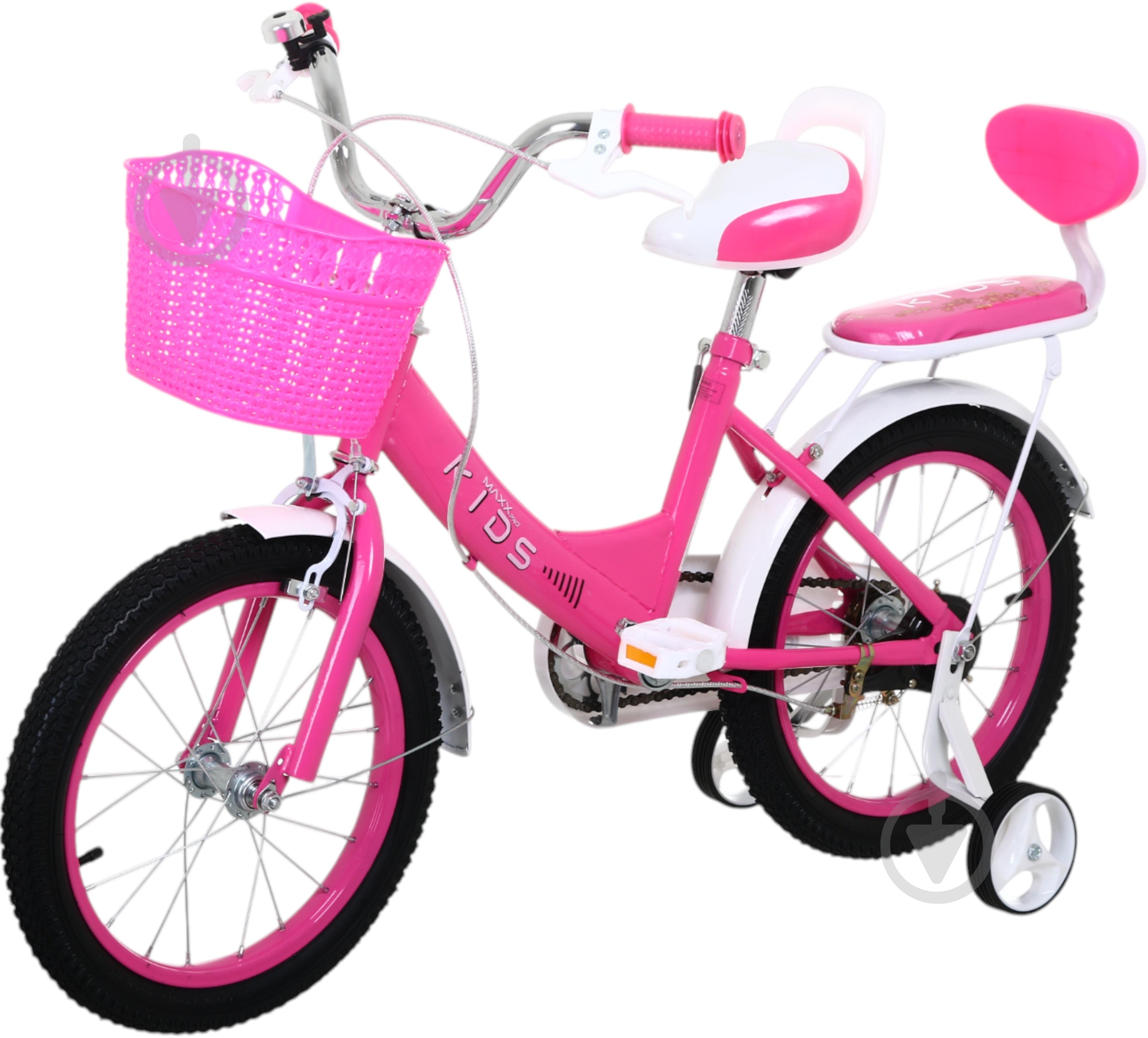 Велосипед дитячий MaxxPro kids 16' KQ-09 рожевий - фото 1