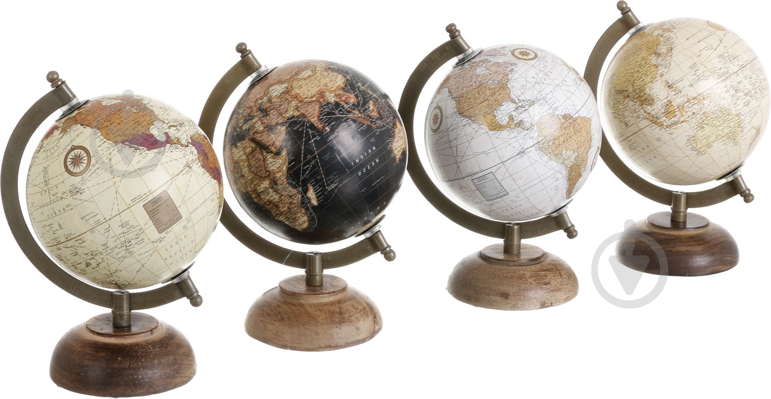 Глобус 21,5x12 см в ассортименте - фото 1 Глобус 21,5x12 см в ассортименте - фото 1
