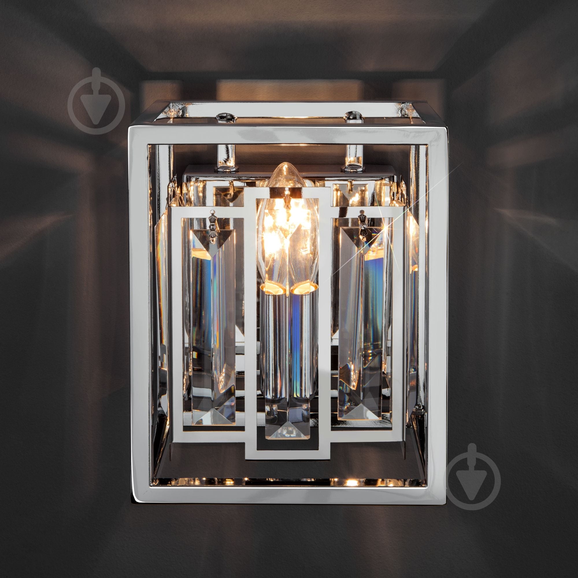 ВІТРИНА! Бра Strotskis Cella 312/1 1x60 Вт E14 прозорий/хром 312/1 (хром) - фото 2 ВІТРИНА! Бра Strotskis Cella 312/1 1x60 Вт E14 прозорий/хром 312/1 (хром) - фото 2