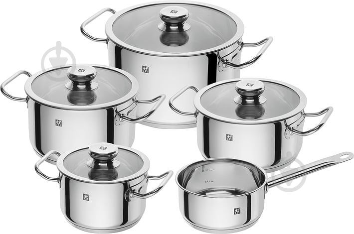 Набір посуду Zwilling J.A. Henckels Element - фото 1 Набір посуду Zwilling J.A. Henckels Element - фото 1