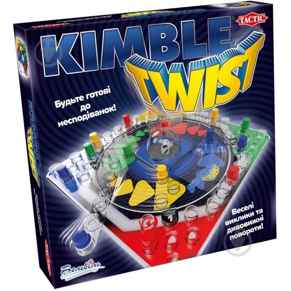 Игра настольная Tactic Кимбл Твист 60463 - фото 1 Игра настольная Tactic Кимбл Твист 60463 - фото 1