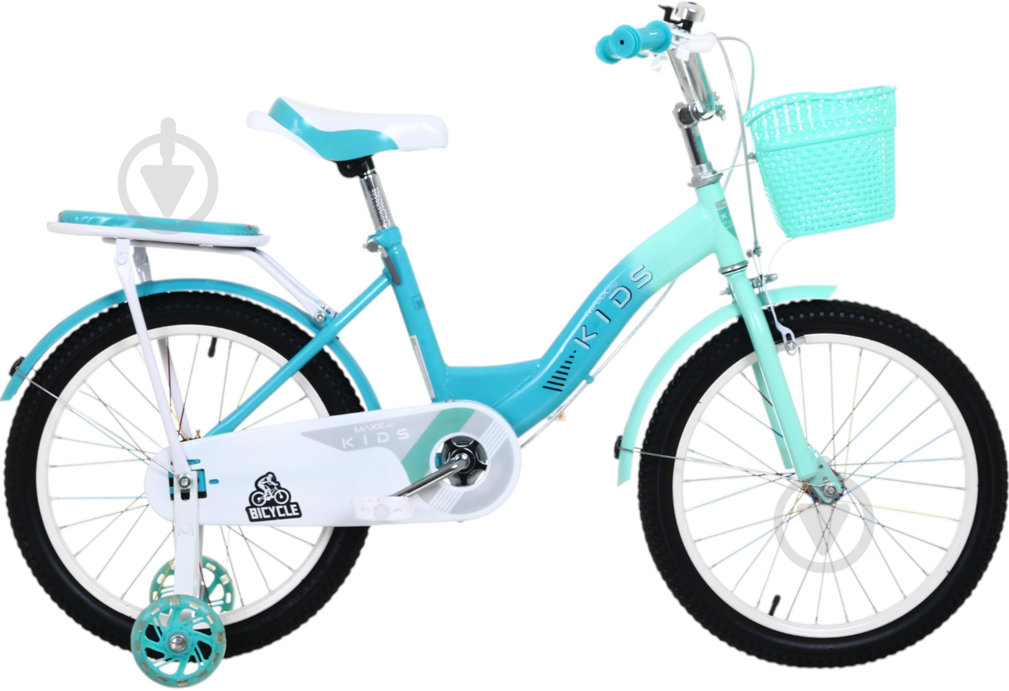 Велосипед дитячий MaxxPro kids 18' KQ-10 ментол - фото 2