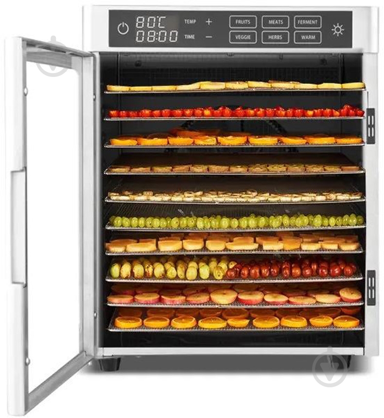 Дегидратор Tekhniko DH-10F-SS - фото 3 Дегидратор Tekhniko DH-10F-SS - фото 3