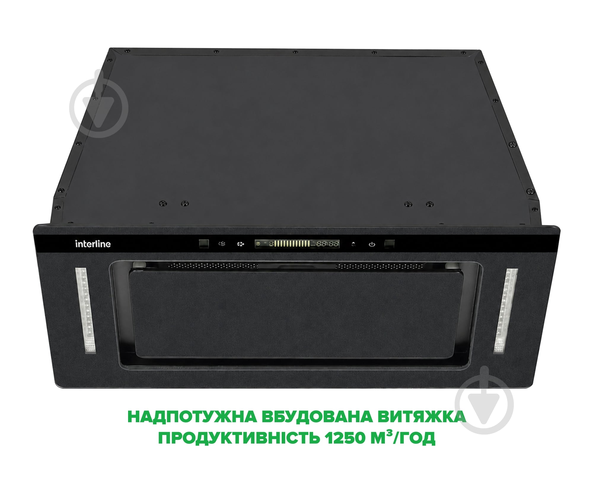 Витяжка Interline JOLLY BL A/60/GL/K Nano Matte - фото 6