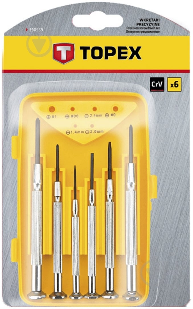 Набор отверток Topex  39D559 - фото 2