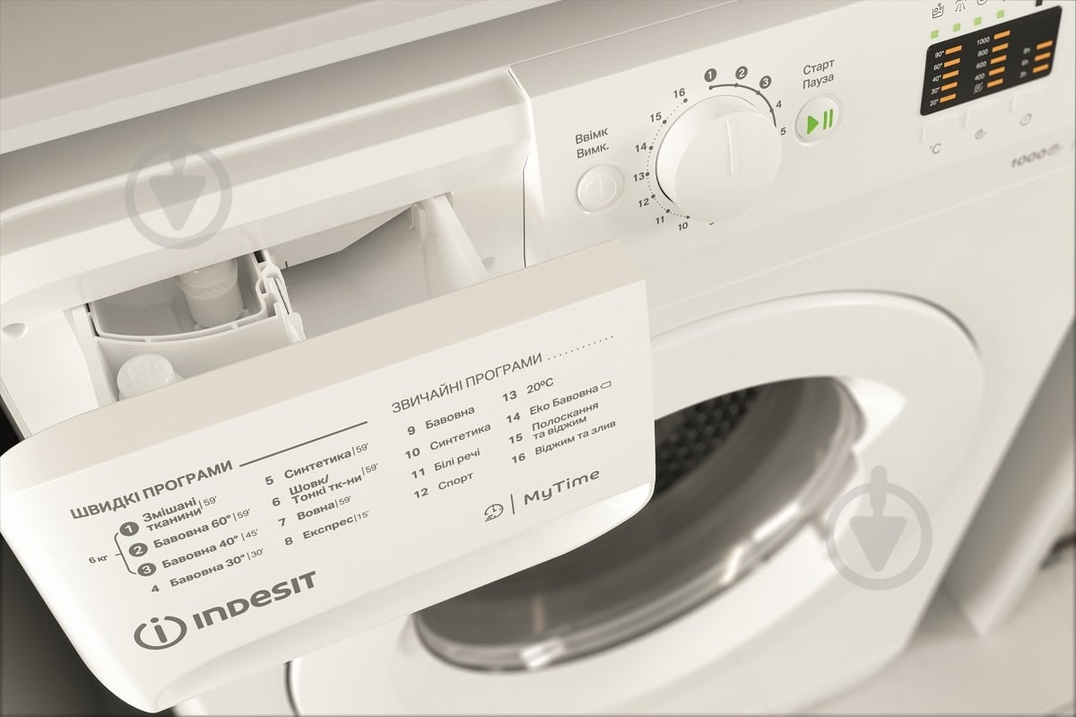 Пральна машина Indesit OMTWSA 61052 W UA - фото 11