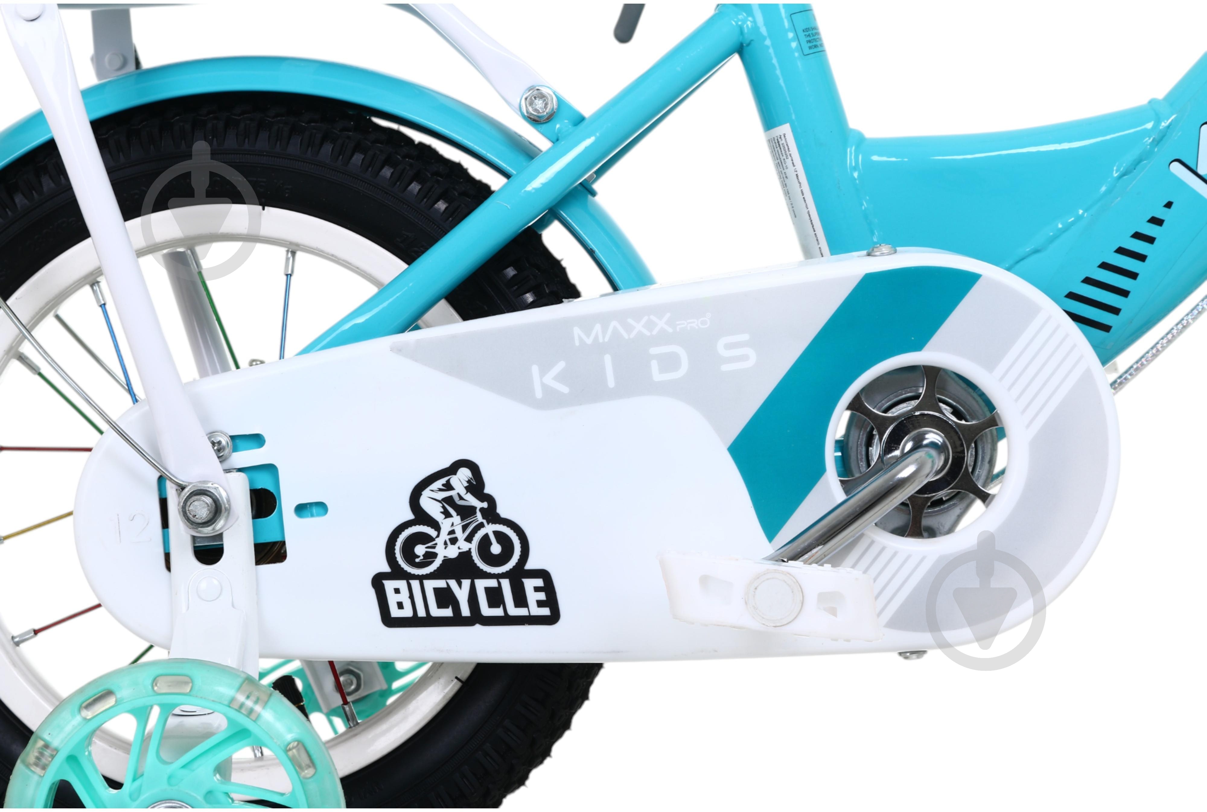 Велосипед дитячий MaxxPro kids 12' KQ-10 ментол - фото 8
