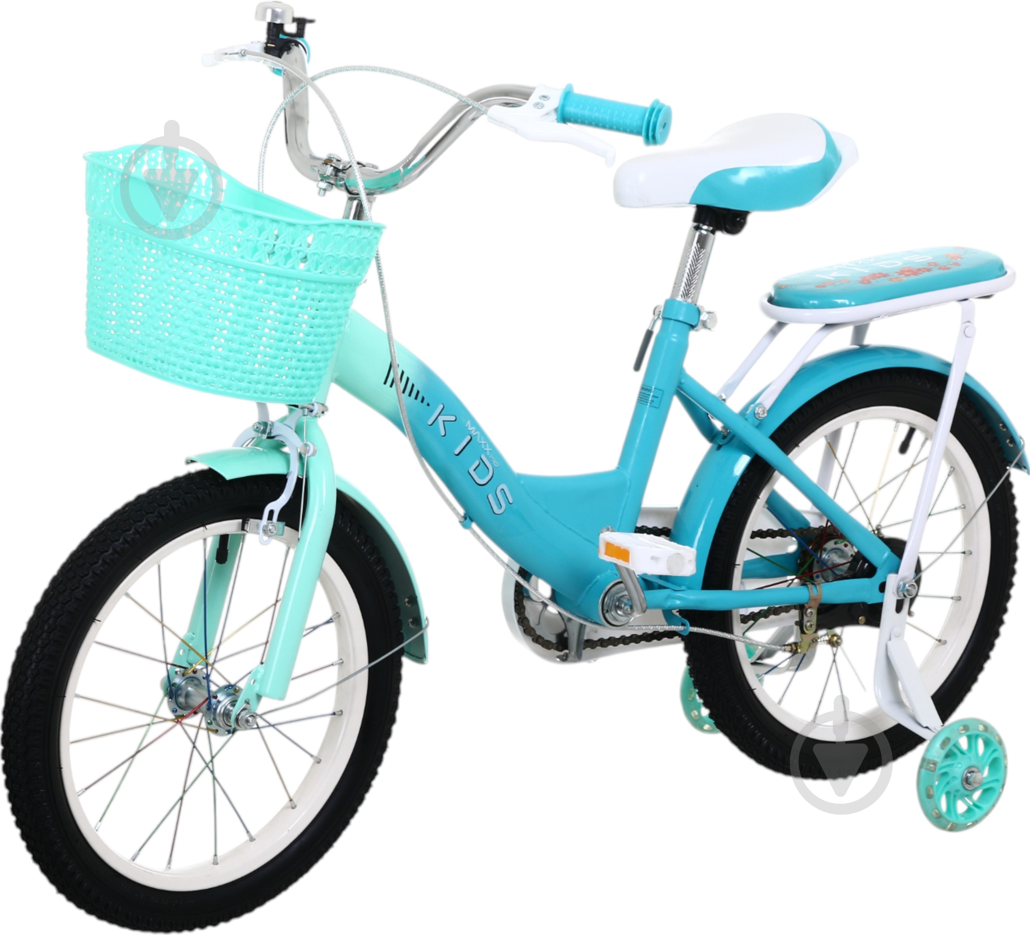 Велосипед дитячий MaxxPro kids 16' KQ-10 ментол - фото 1