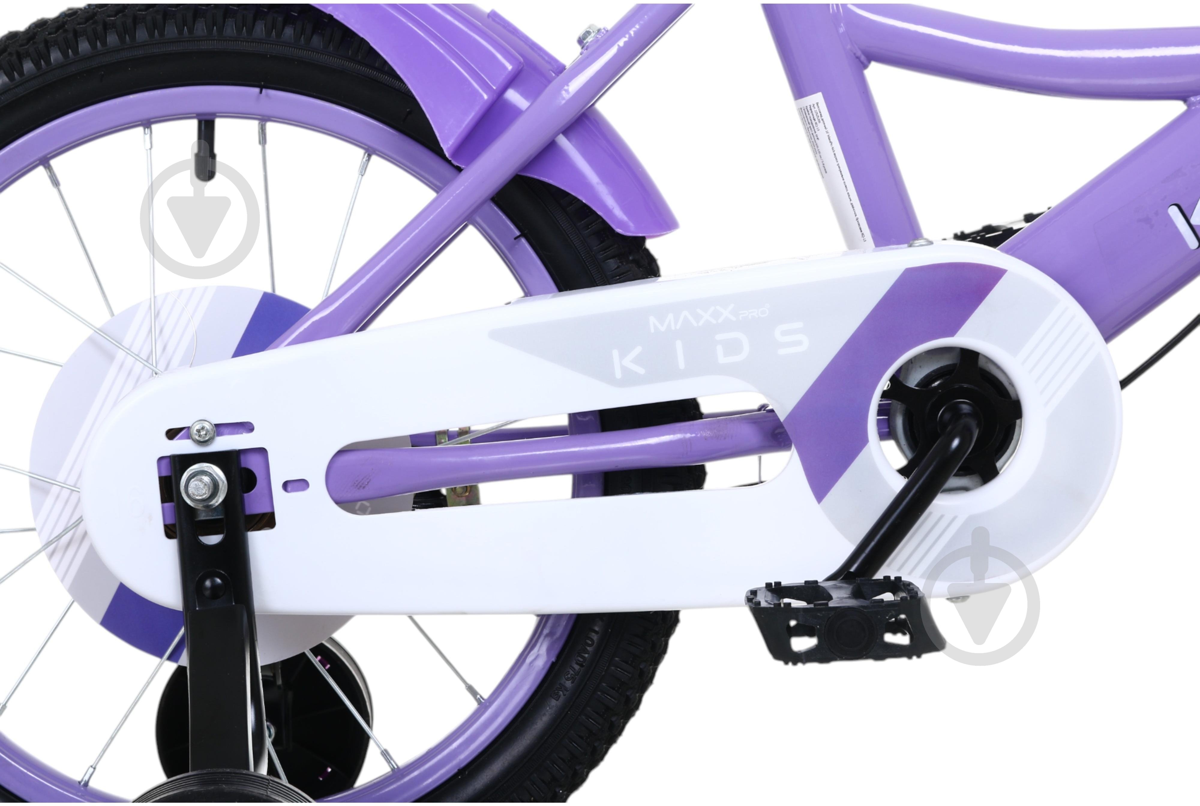Велосипед дитячий MaxxPro kids 16` KQ-13 бузковий - фото 9