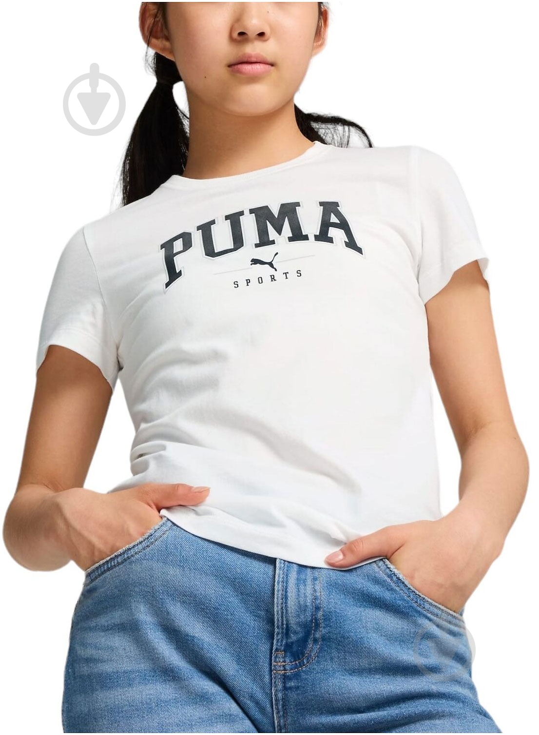 Футболка Puma 68177902 р.152 белый - фото 3 Футболка Puma 68177902 р.152 белый - фото 3