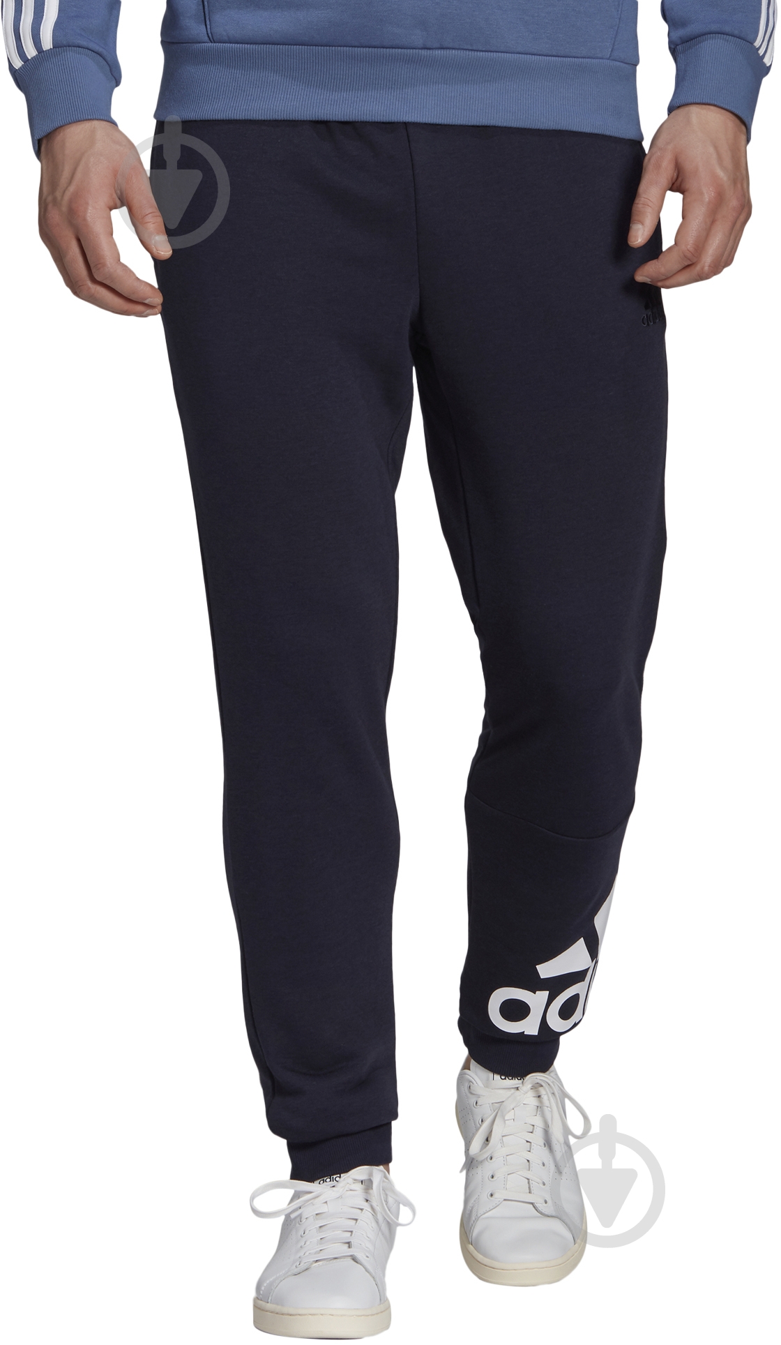 Брюки Adidas M BL FT PT GK8979 р. M синий - фото 1