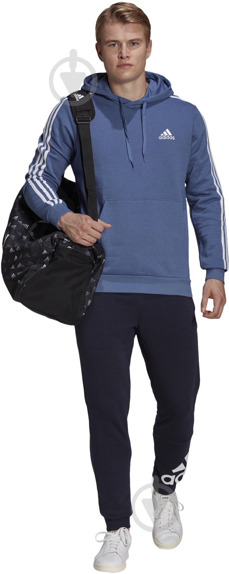 Брюки Adidas M BL FT PT GK8979 р. M синий - фото 5