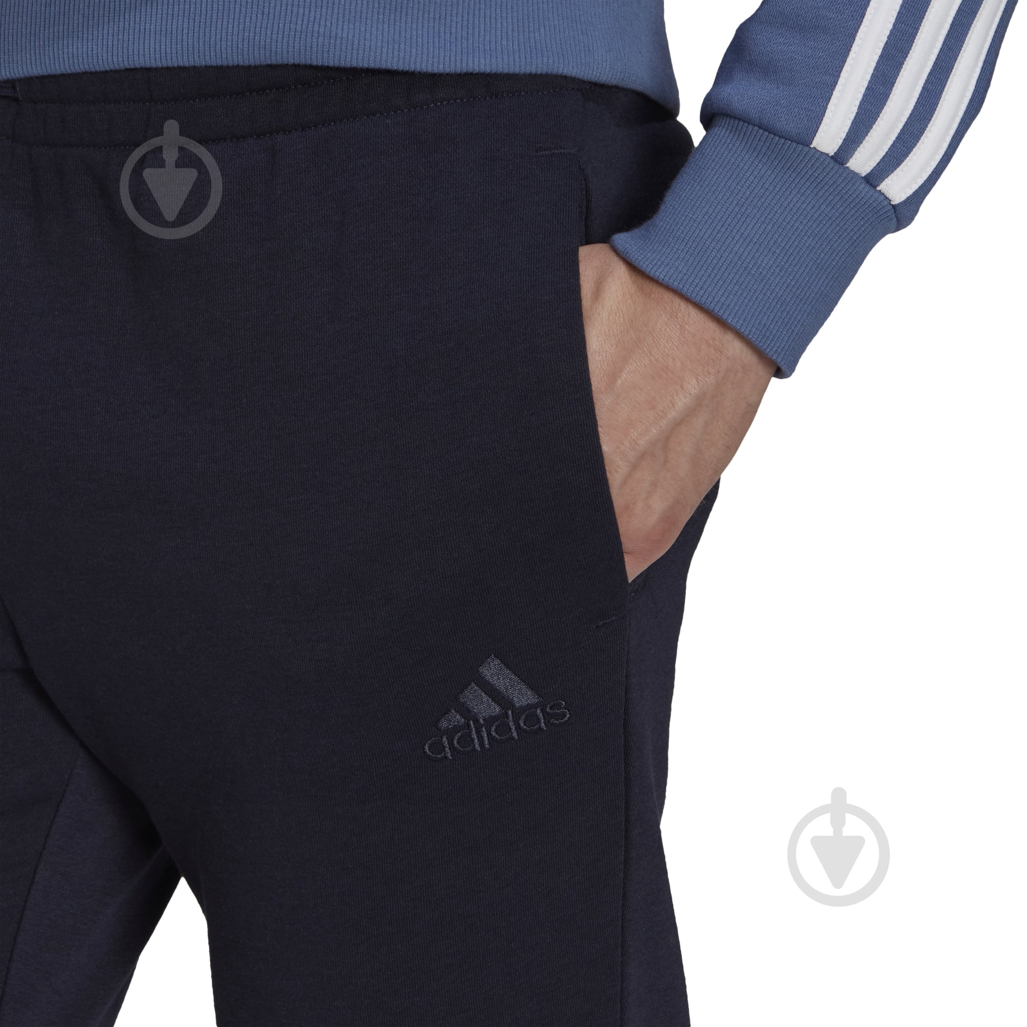 Брюки Adidas M BL FT PT GK8979 р. M синий - фото 7