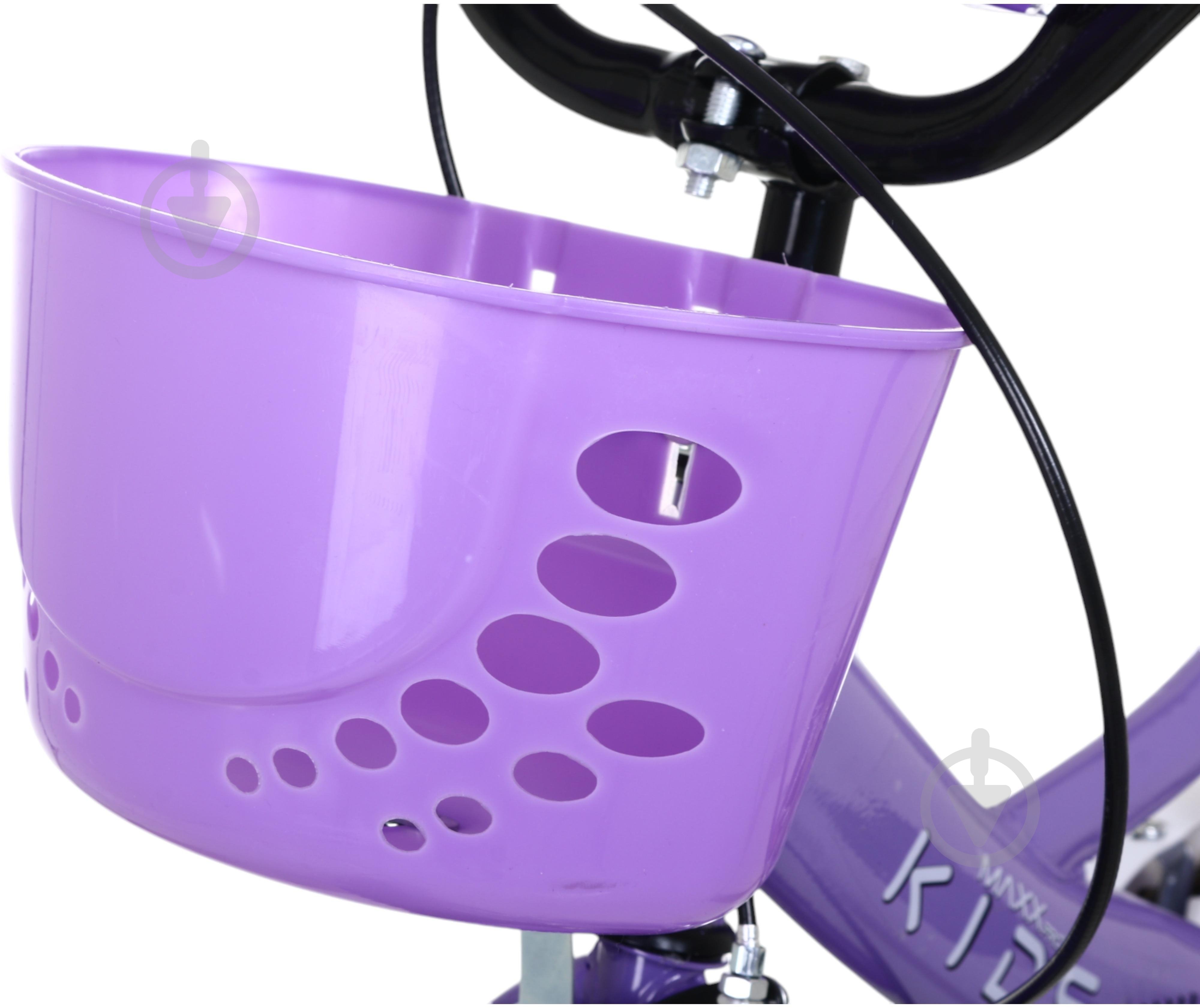 Велосипед дитячий MaxxPro kids 12` KQ-13 бузковий - фото 7