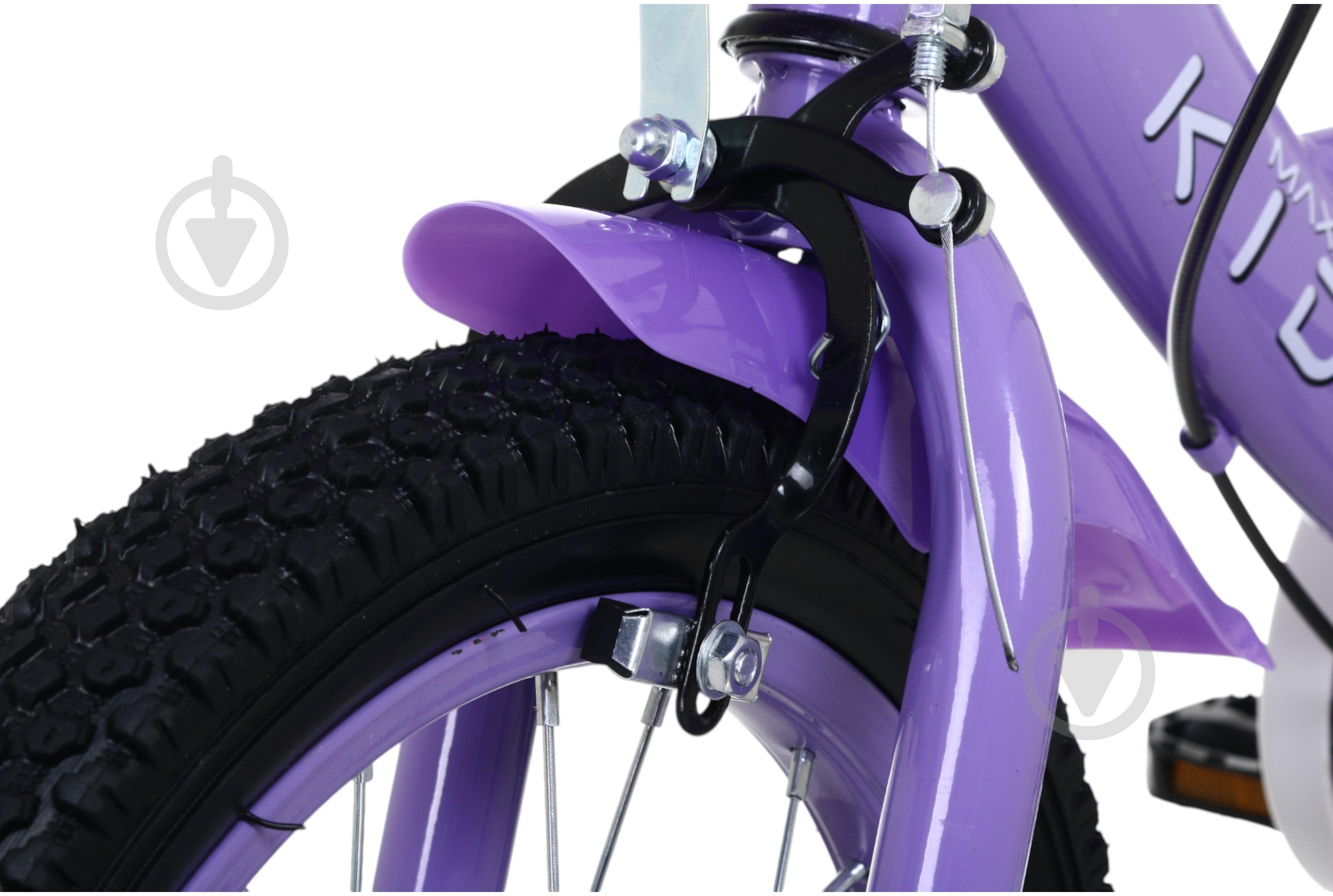 Велосипед дитячий MaxxPro kids 12` KQ-13 бузковий - фото 5
