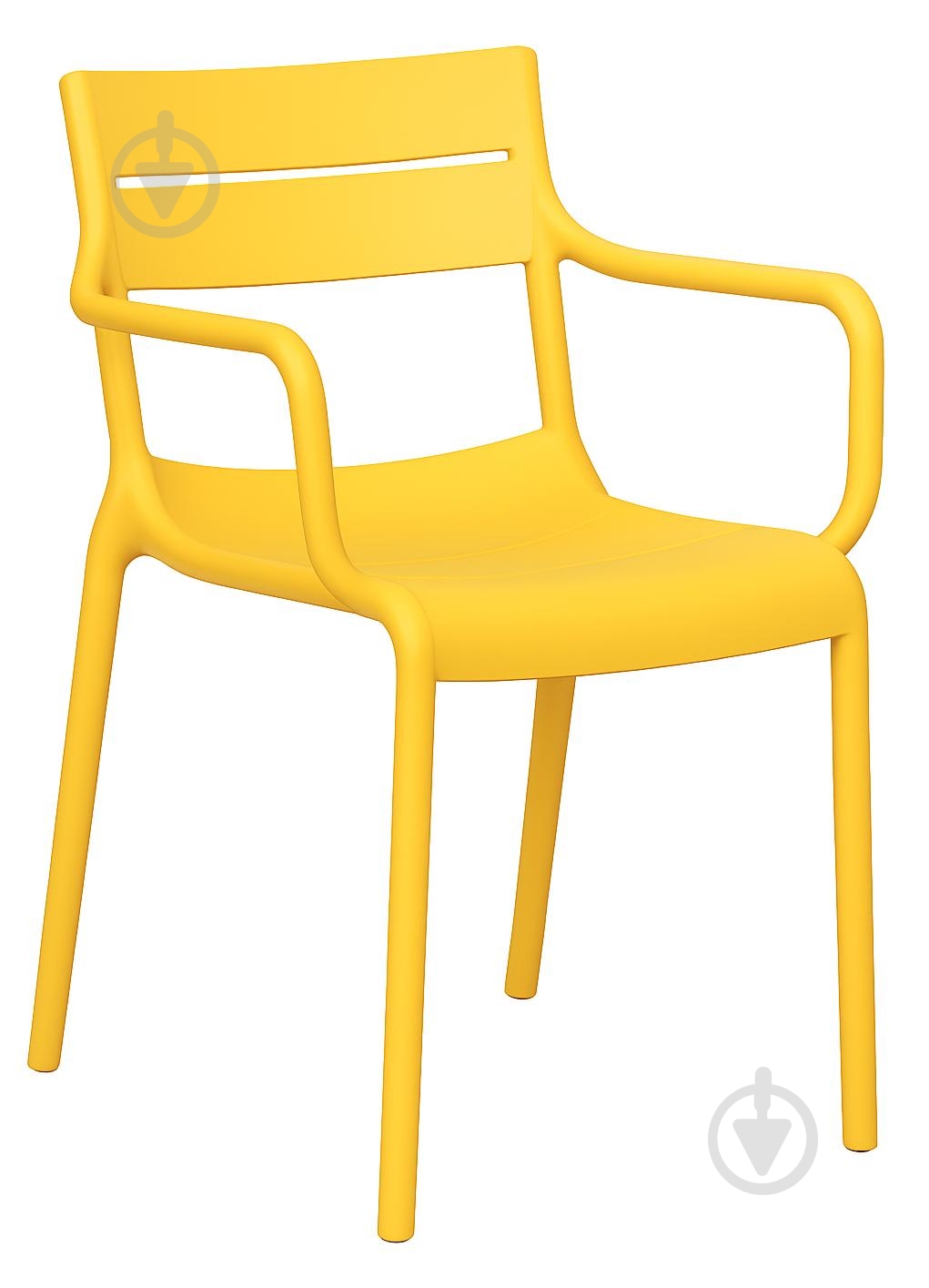 Стул BRIXO желтый 80x44x56см - фото 1 Стул BRIXO желтый 80x44x56см - фото 1