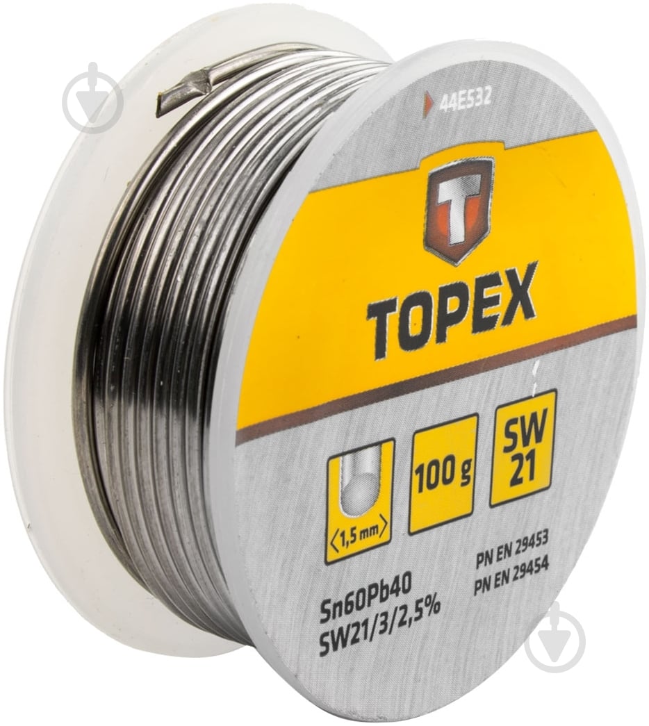 Припой оловянный Topex 44E532 - фото 2