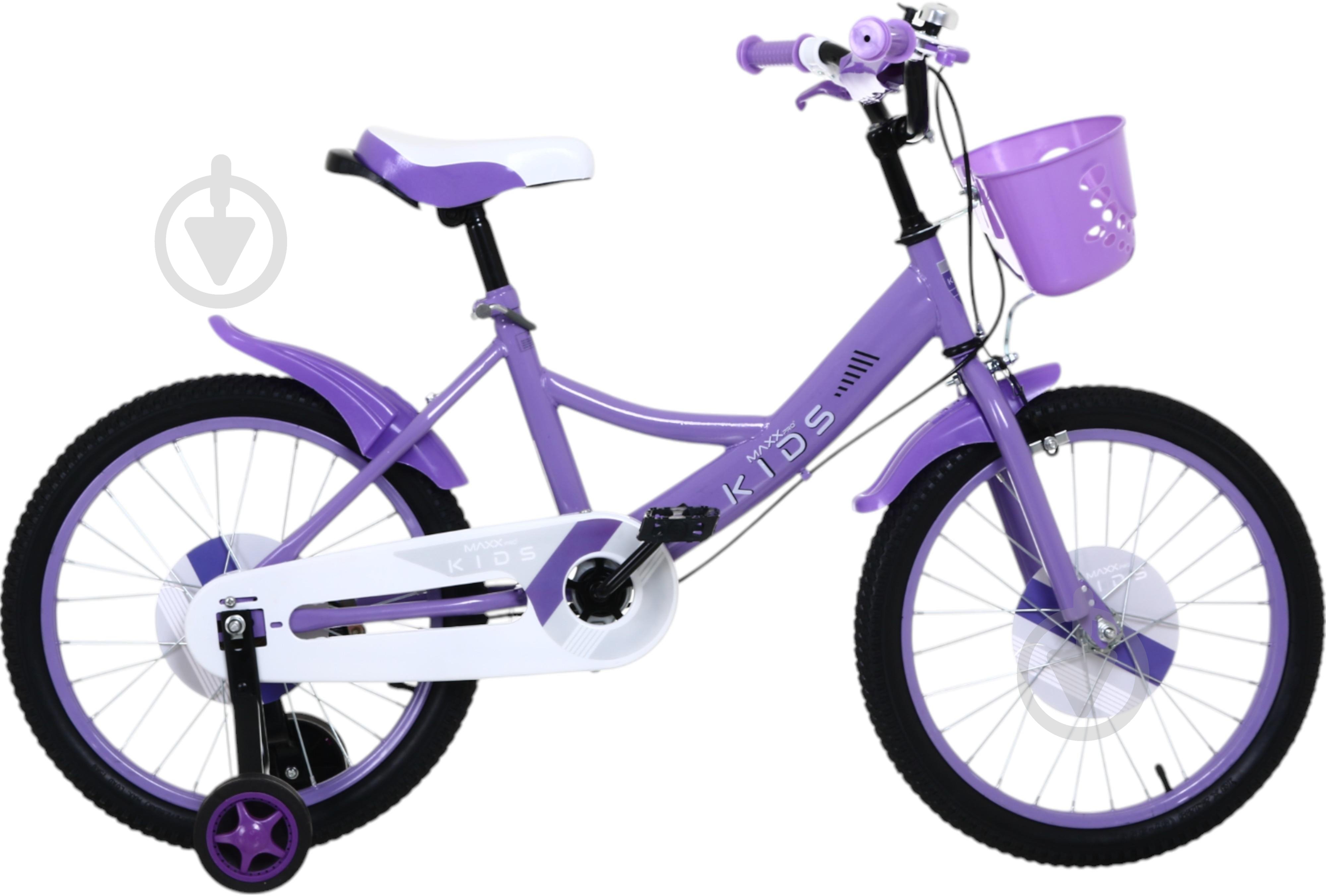 Велосипед дитячий MaxxPro kids 18` KQ-13 бузковий - фото 2