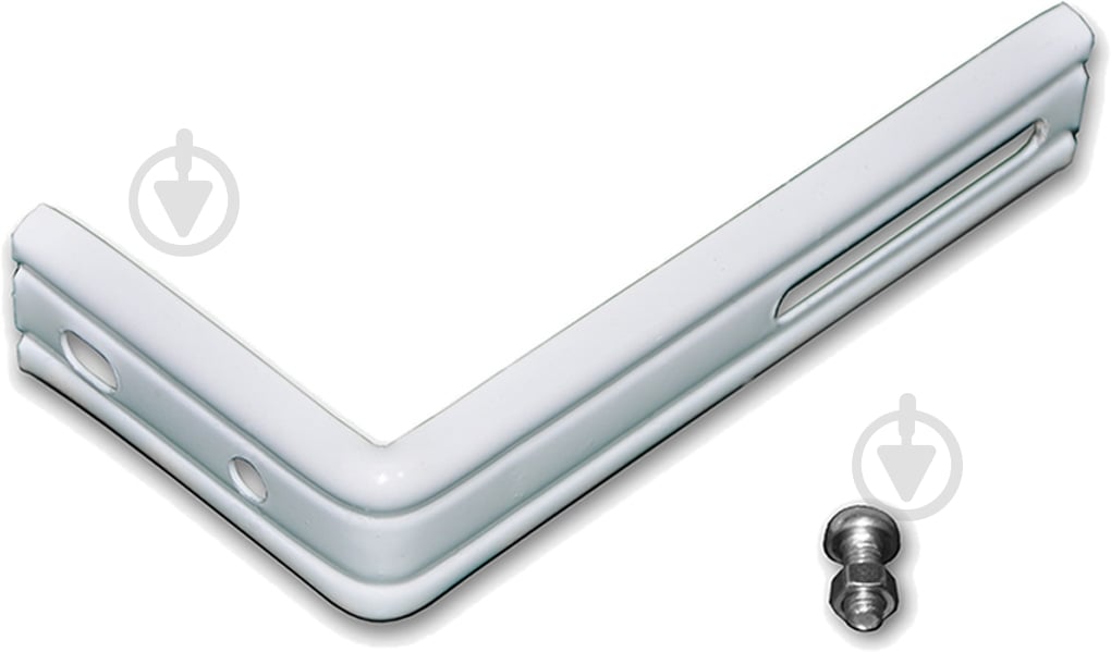 Держатель для потолочного карниза белый 1 шт. - фото 1